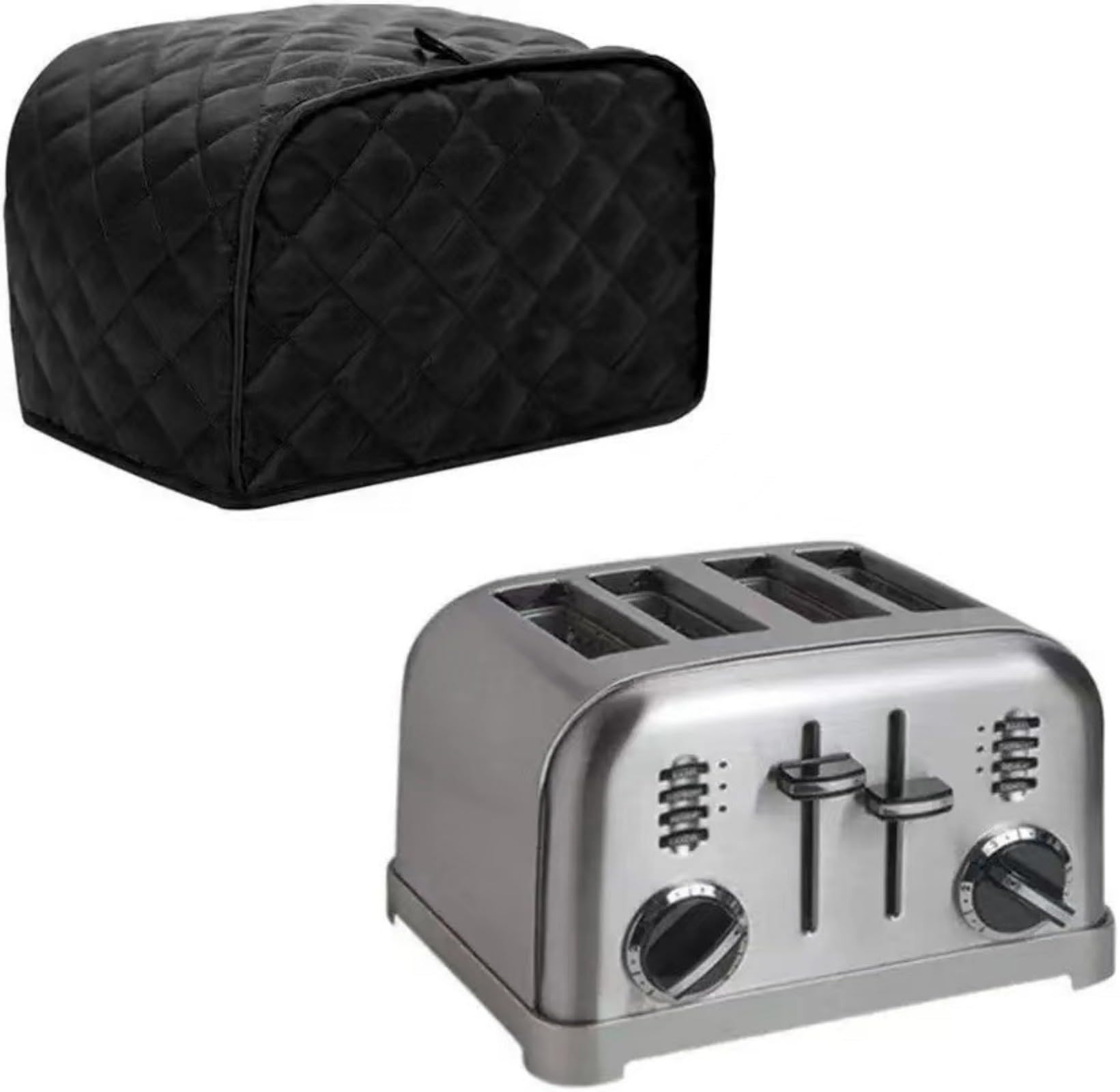 Universal 4 Slice Bread Machine Cover - Durable Kitchen Appliance Protector for Toasters & Bread Makers | Perfect for Countertop Protection & Dust Prevention in Home Kitchens