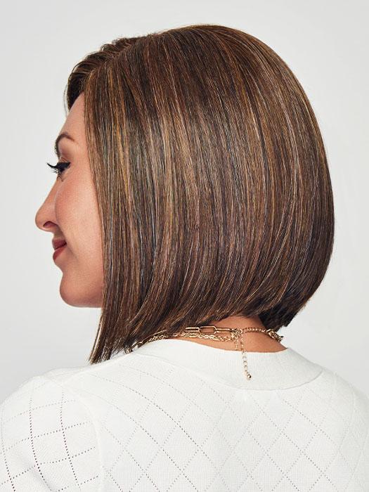 HF Synthetic Lace Front Wig with Mono Part - Natural Looking Human Hair Wigs for Women - Perfect for Daily Wear, Cosplay and Special Occasions