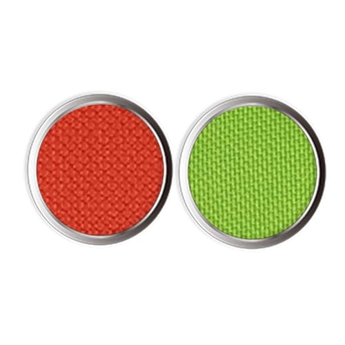 Summer Green/Sunset Red