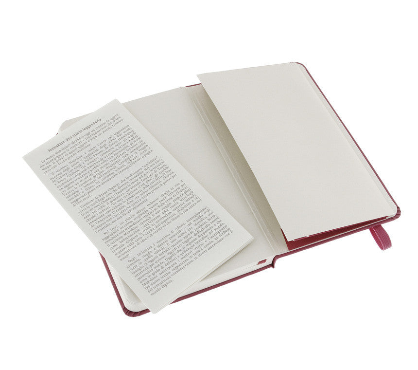 Premium Moleskine Colored Plain Notebook - Extra Small Hard Cover Journal for Writing, Sketching & Note Taking - Perfect for Travel, School & Office Use