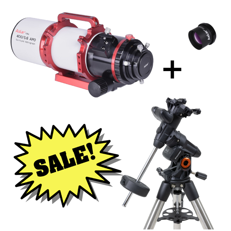 Askar FRA 400 Telescope Bundle - Save Big on Premium Astronomy Gear | Perfect for Stargazing, Astrophotography & Backyard Astronomy