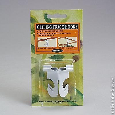 Amertac 200CC Suspended Ceiling Hooks (2-Pack) - Heavy Duty Drywall Hooks for Hanging Plants, Lights & Decor - Perfect for Home, Office & Commercial Use