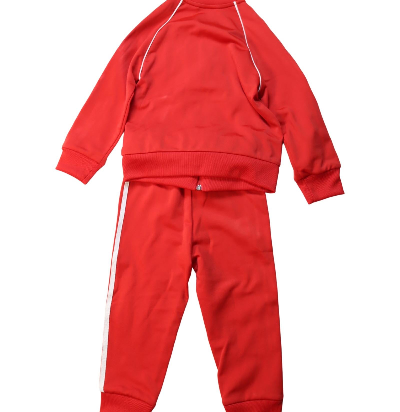 Adidas Track Suit for Boys 18-24 Months - Comfortable Athletic Outfit for Toddlers - Perfect for Playtime, Daycare & Outdoor Activities