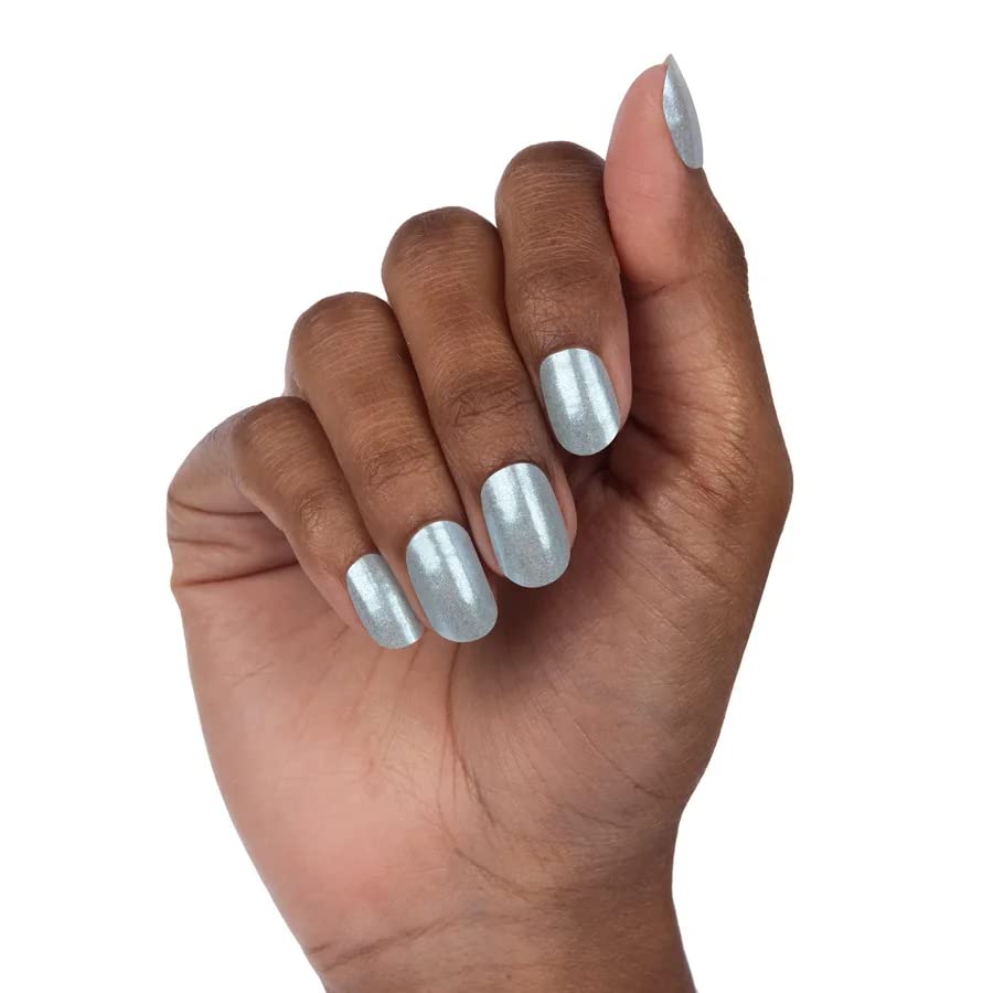 Color Street Nail Strips - 'Toast From the Coast 2022' Collection | Crete-Inspired Clear & Blue Nail Polish Strips | Perfect for Vacations, Beach Trips & Summer Nail Art