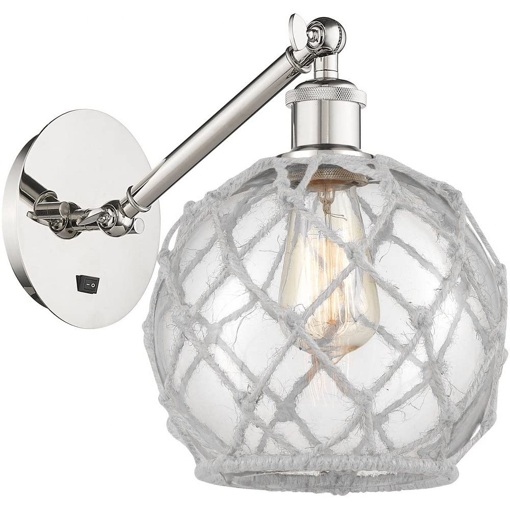 Innovations Lighting Athens - Industrial Style 1-Light Wall Sconce, 12.38