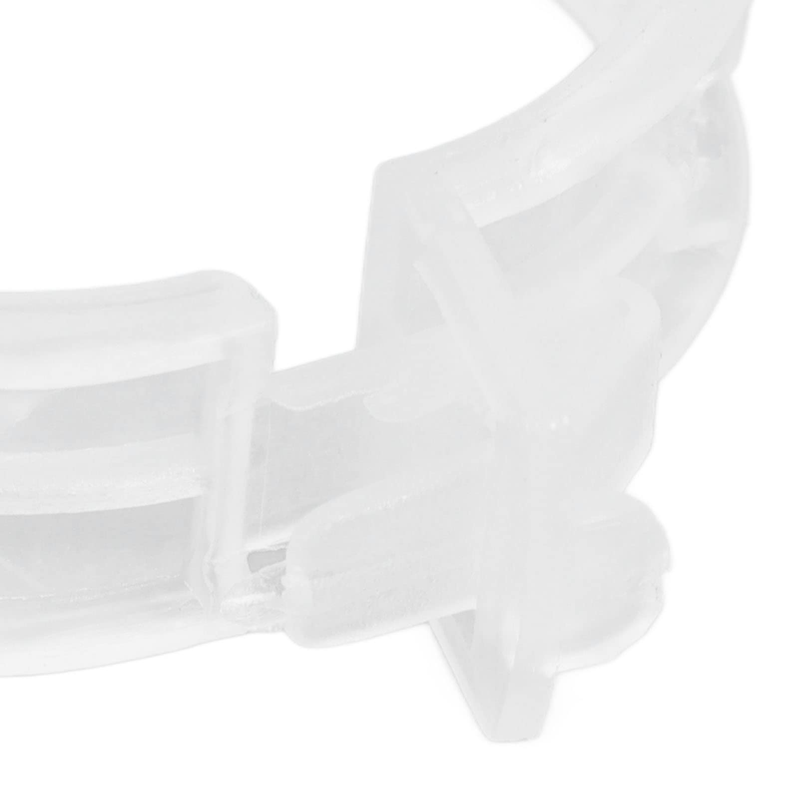 Shanrya 200pcs Garden Plant Clips for Tomatoes, Beans & Vines - Reusable Plastic Clips for Gardening