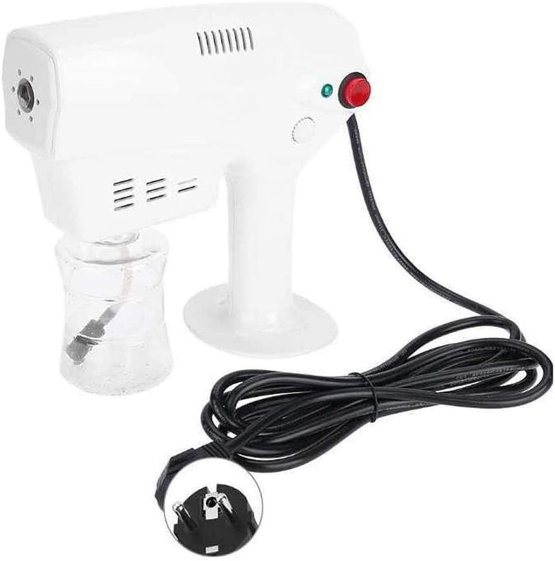 Nano Steam Spray Gun - Handheld Blue Light Cleaning Device for Home, Car & Hair Salon | Portable Deep Cleaning Tool for Skin Care, Auto Detailing & Hair Styling