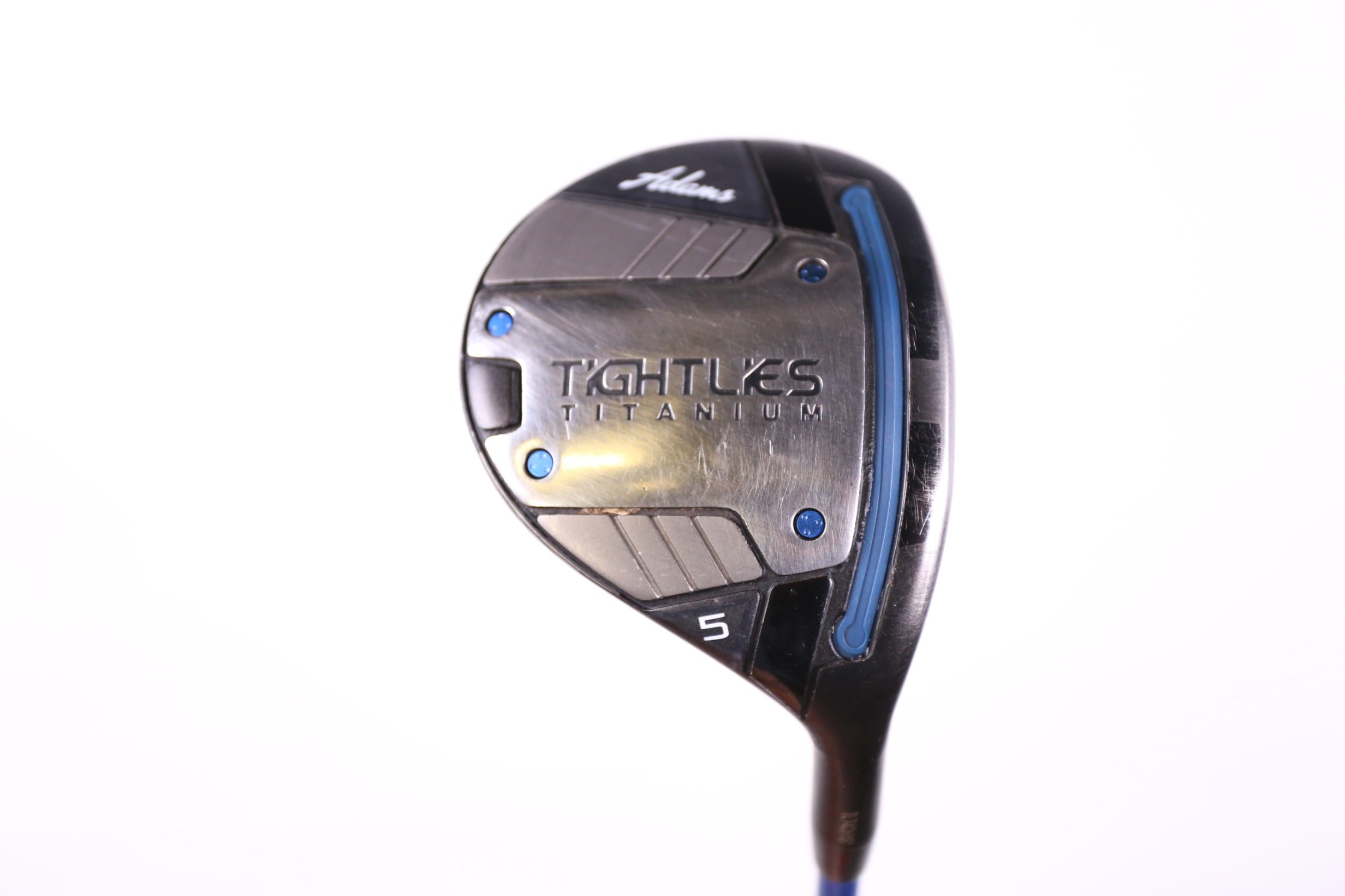 Adams 2014 Tight Lies Ti 5 Wood Golf Club - 18 Degree Loft, Regular Flex, Right Handed | Used Fairway Wood for Men | Perfect for Long Fairway Shots and Rough Lies