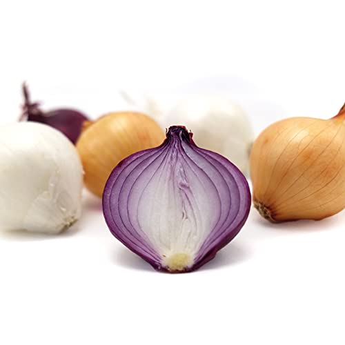 Melissa's Assorted Boiler Onions - 3 Pack (7 oz Each) | Fresh Cooking Onions for Soups, Stews & Salads | Premium Quality All-Purpose Onions