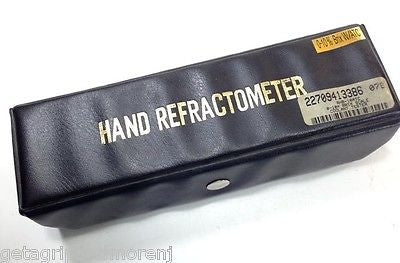 Digital Hand Refractometer RHB-10ATC - 0-10% Brix Range, Automatic Temperature Compensation - Perfect for Honey, Maple Syrup & Beverage Testing