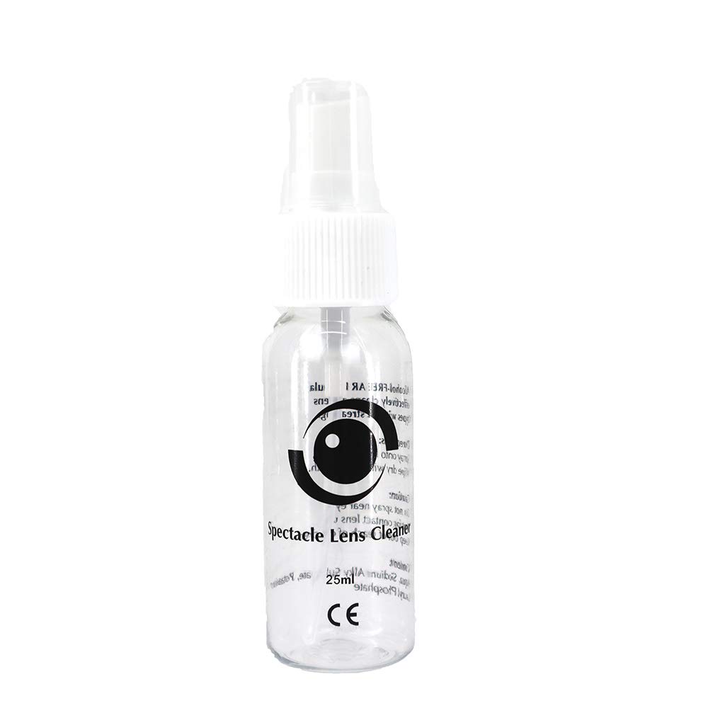 Premium Eyeglass Lens Cleaner Kit - Safely Clean Glasses, Sunglasses, Watches & Screens - Includes Lens Repair Tool, Cleaning Solution & Microfiber Cloth - Perfect for Travel, Office & Daily Eye Care
