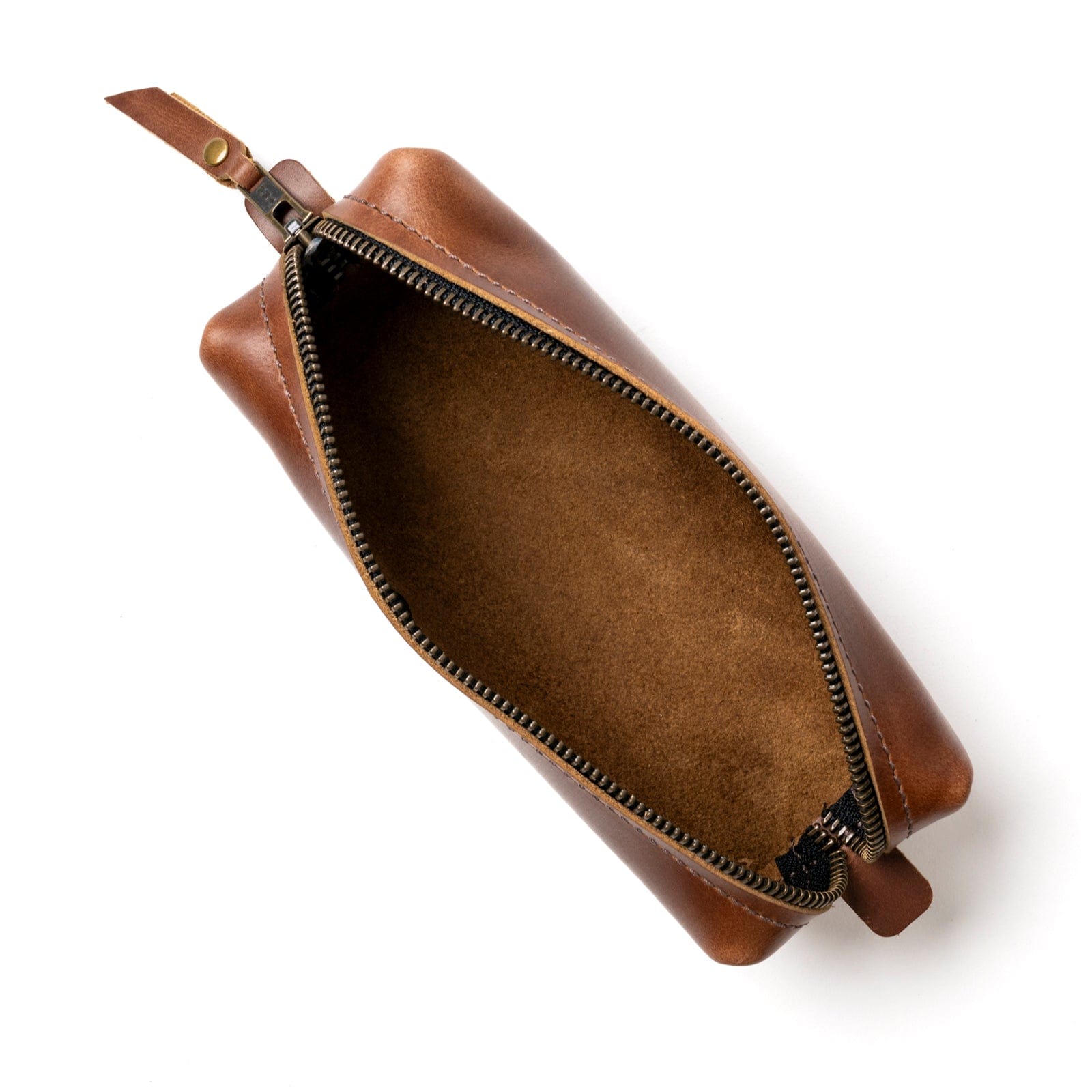 Premium Genuine Leather Pencil Case for School & Office - Stylish Organizer for Pens, Markers & Art Supplies - Perfect Gift for Students & Professionals