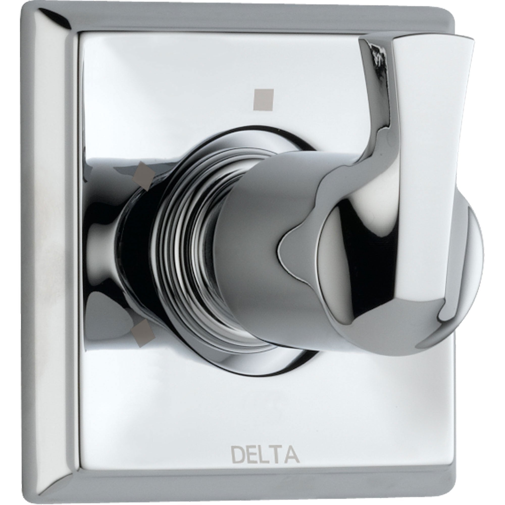 Delta 3-Setting Modern Chrome Shower Diverter Single Handle Trim Kit 560968 - Perfect for Bathroom Renovation & Luxury Shower Experience