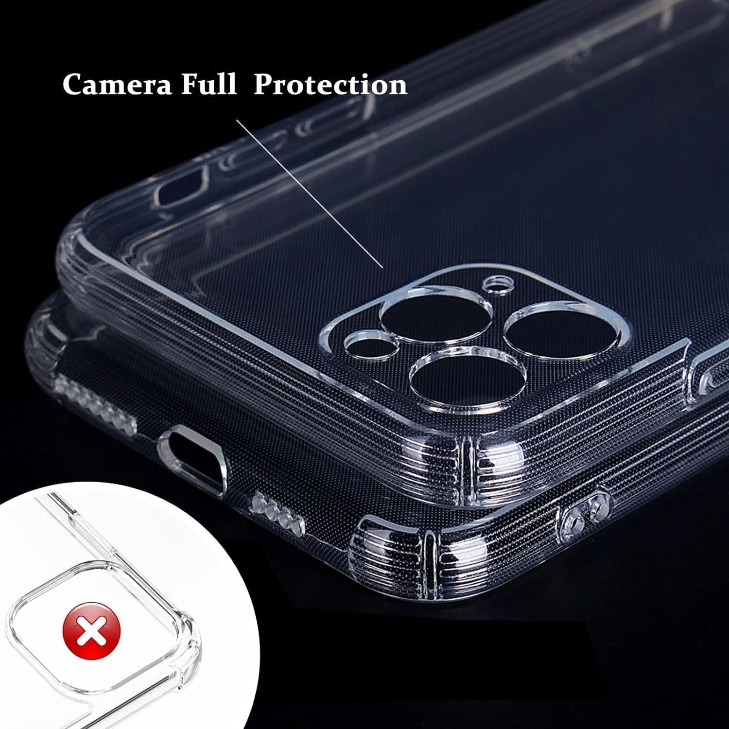 Custom Personalized Photo Phone Case for iPhone 15 14 13 12 11 XR XS X 8 7 6 - Soft Clear TPU Full Protection Cover - Great Gift for Women Men Friends Mother's Day - Perfect for Daily Use Travel & Special Occasions