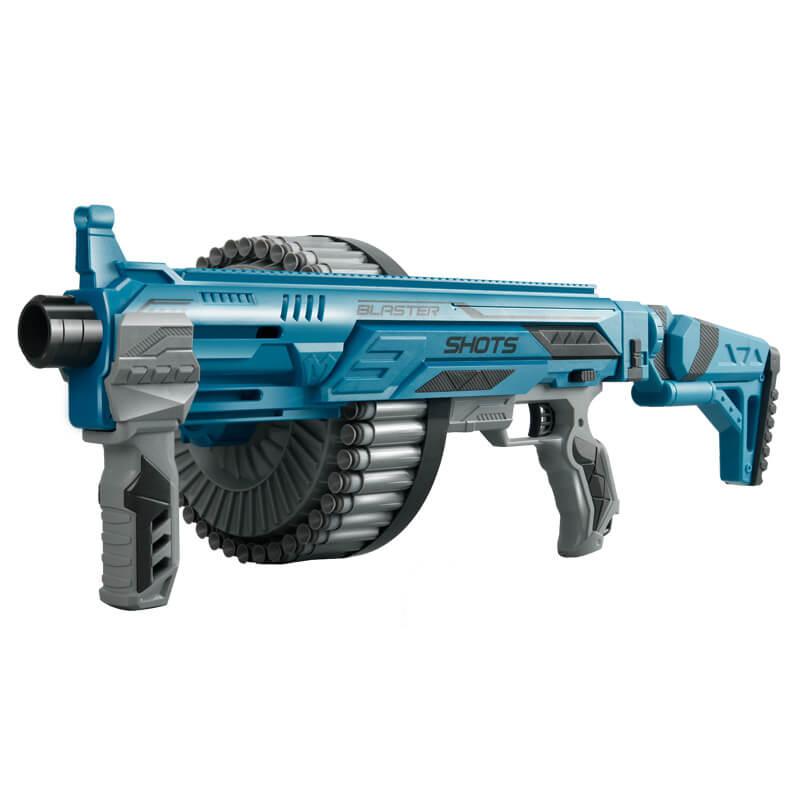 Fire Bull M32 Pyro Dart Blaster - High-Powered Foam Dart Gun Toy for Outdoor Nerf Battles, Backyard Games & Team Competitions