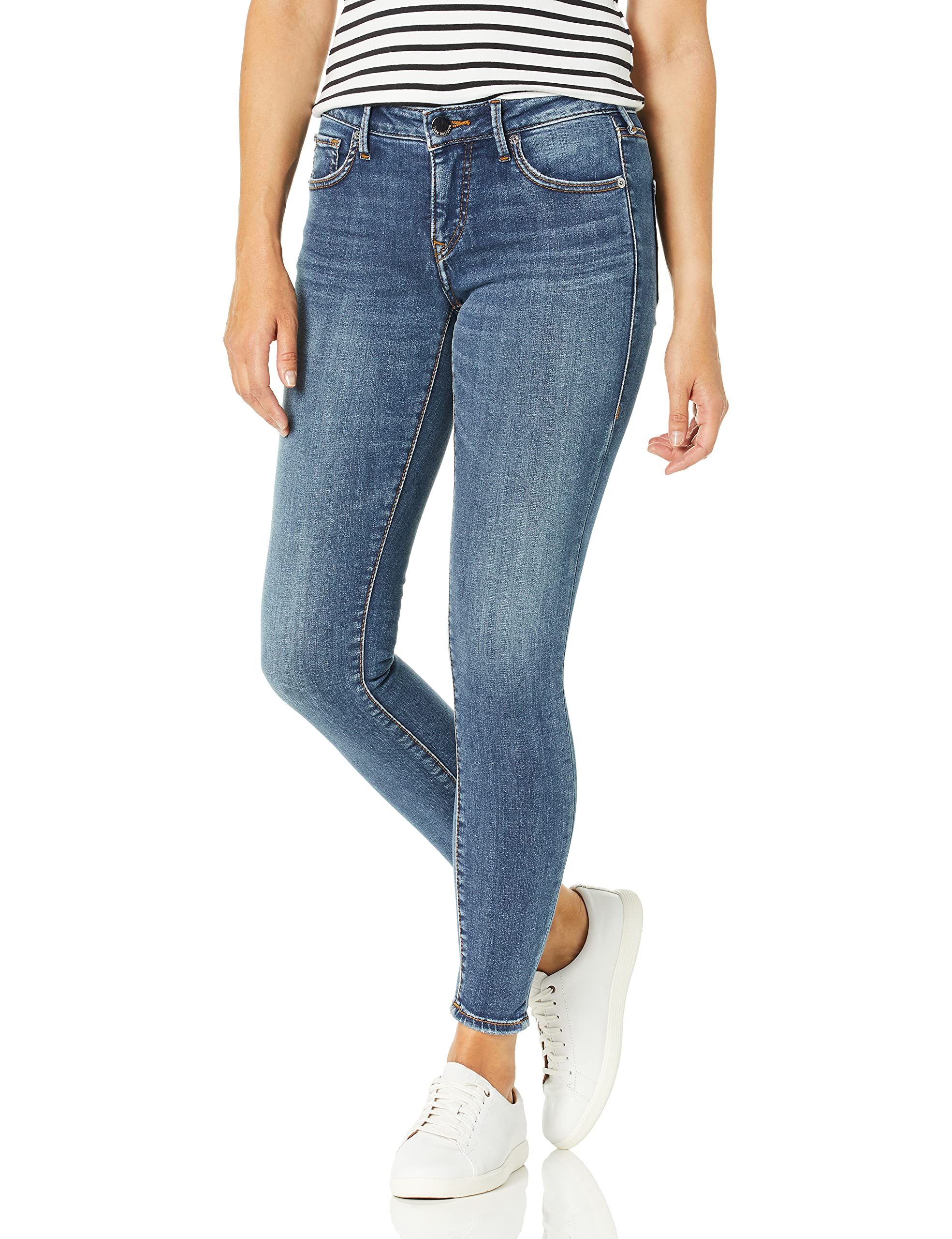 True Religion Women's The Body Jennie Super Skinny Jeans - High Waisted Stretch Denim Pants for Casual & Night Out | Perfect for Date Nights, Parties & Everyday Wear
