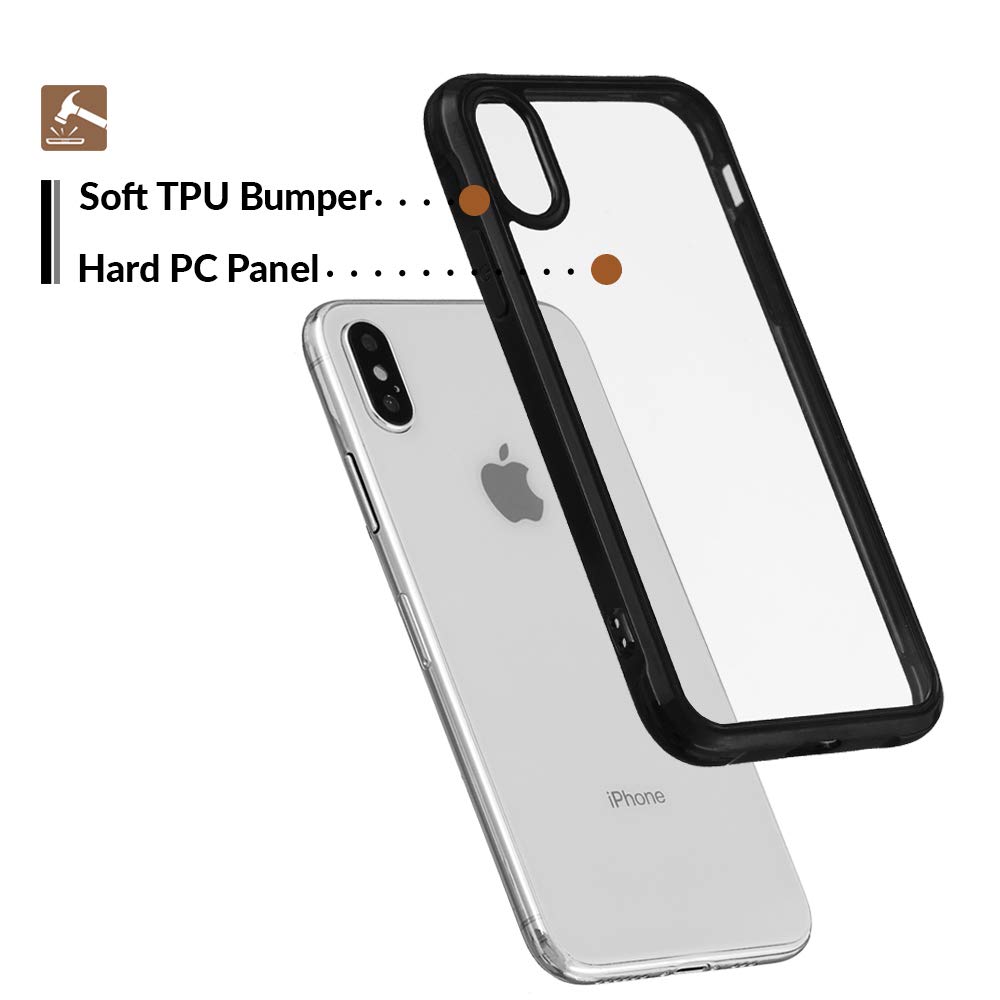 Custom iPhone 11 Pro Max Case with Photo/Text Personalization - Soft TPU Bumper & Clear PC Back Cover | Perfect for Gifts, Travel Protection & Everyday Use (PHT-BK-P1)
