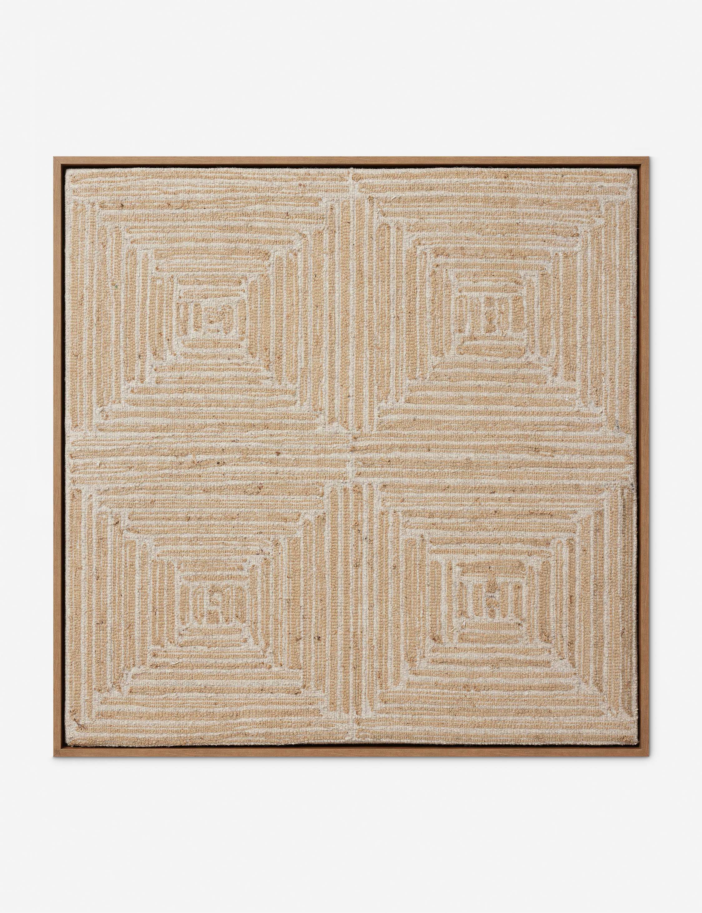 Stylish Cuarto Textile Wall Art - Handwoven Boho Decor for Living Room, Bedroom & Office - Perfect for Home & Office Decor
