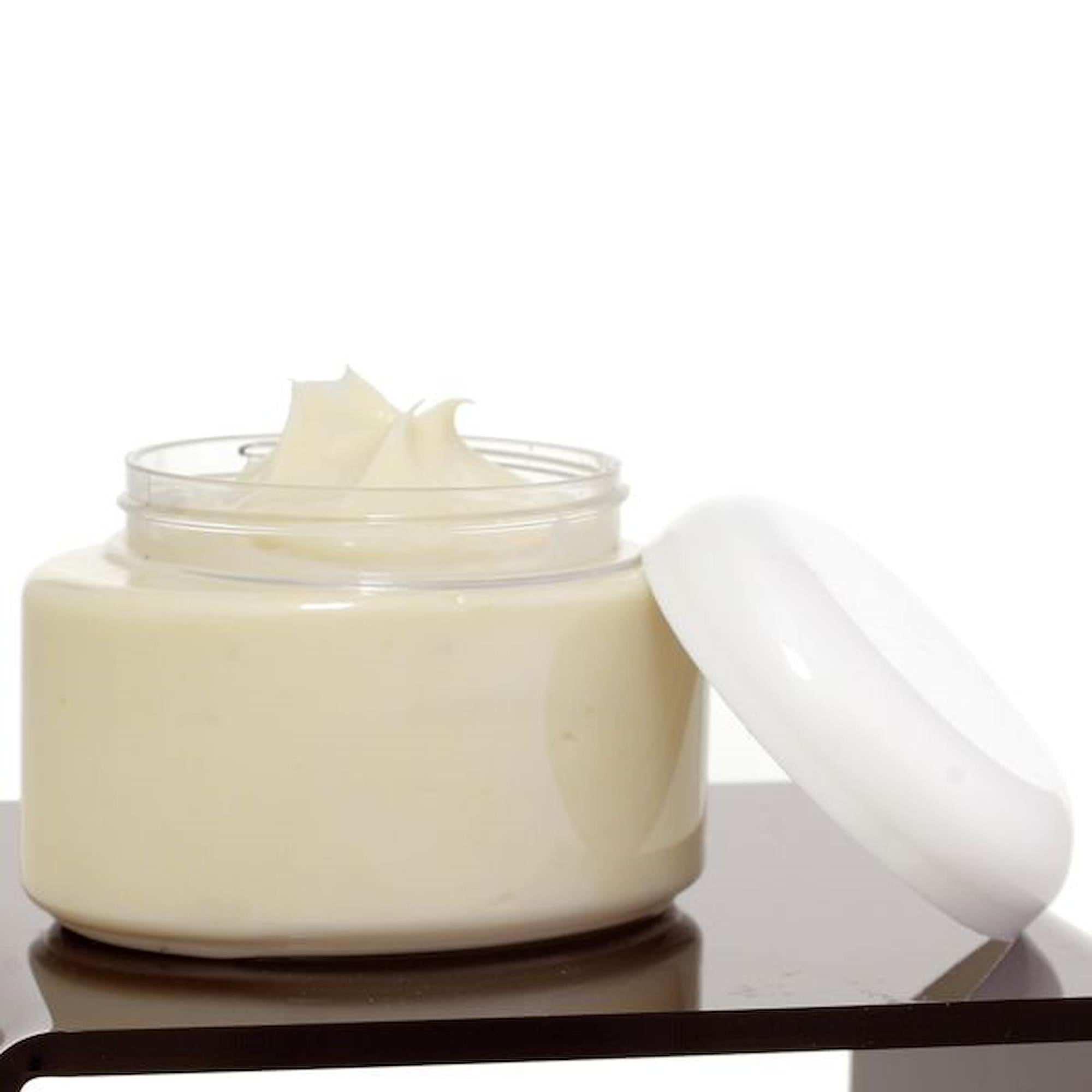 Clear Oval Glass Jar with Airtight White Lid - Perfect for Storing Spices, Candles, DIY Crafts & Home Organization