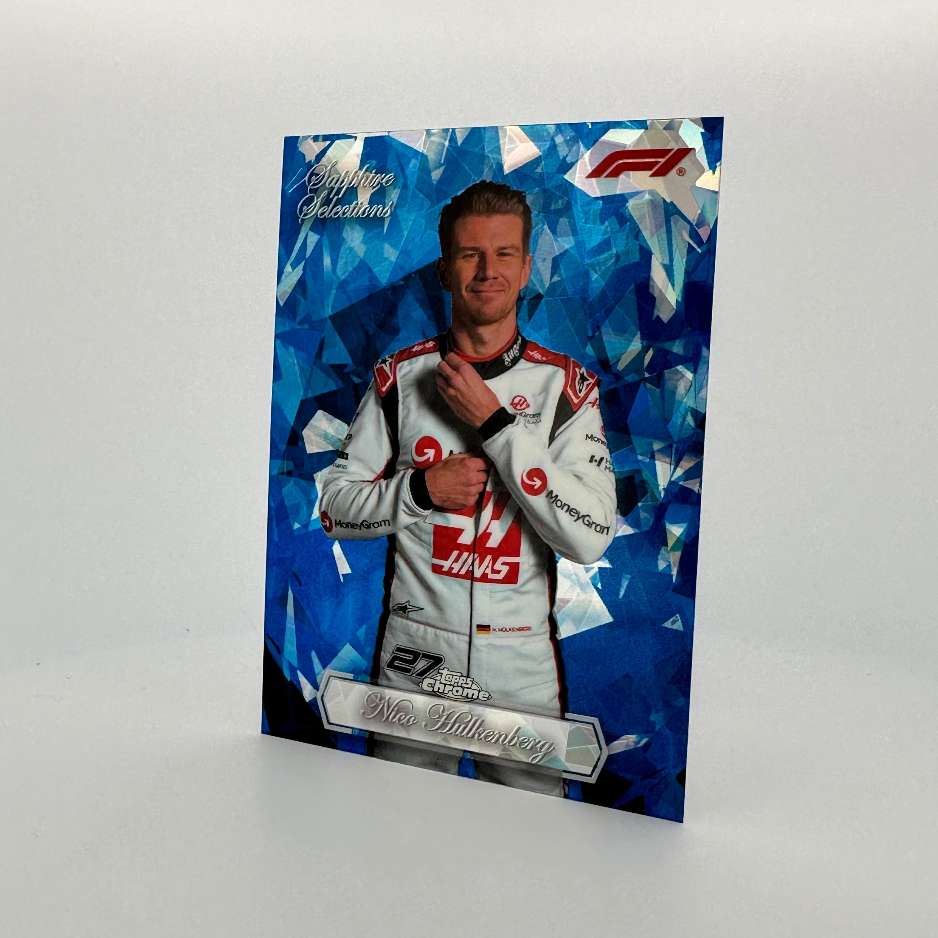 2023 Topps Chrome Sapphire Nico Hulkenberg #SS 9 Racing Driver Trading Card - Perfect for F1 Collectors, Sports Memorabilia Displays, and Gift Ideas