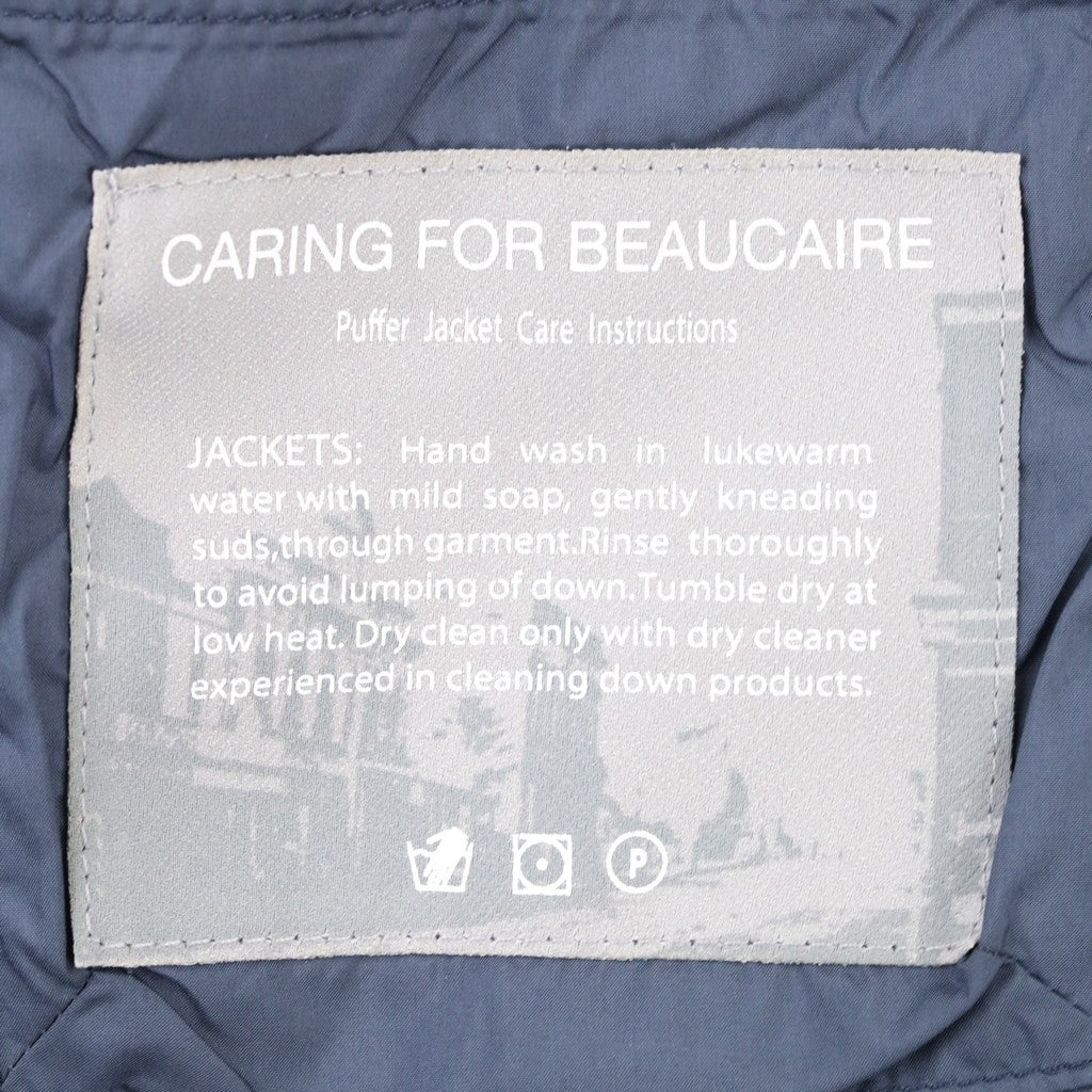 Beaucaire Fred Puffer Vest for Men - Navy Blue Reg - Lightweight Warm Winter Jacket for Outdoor Activities & Casual Wear