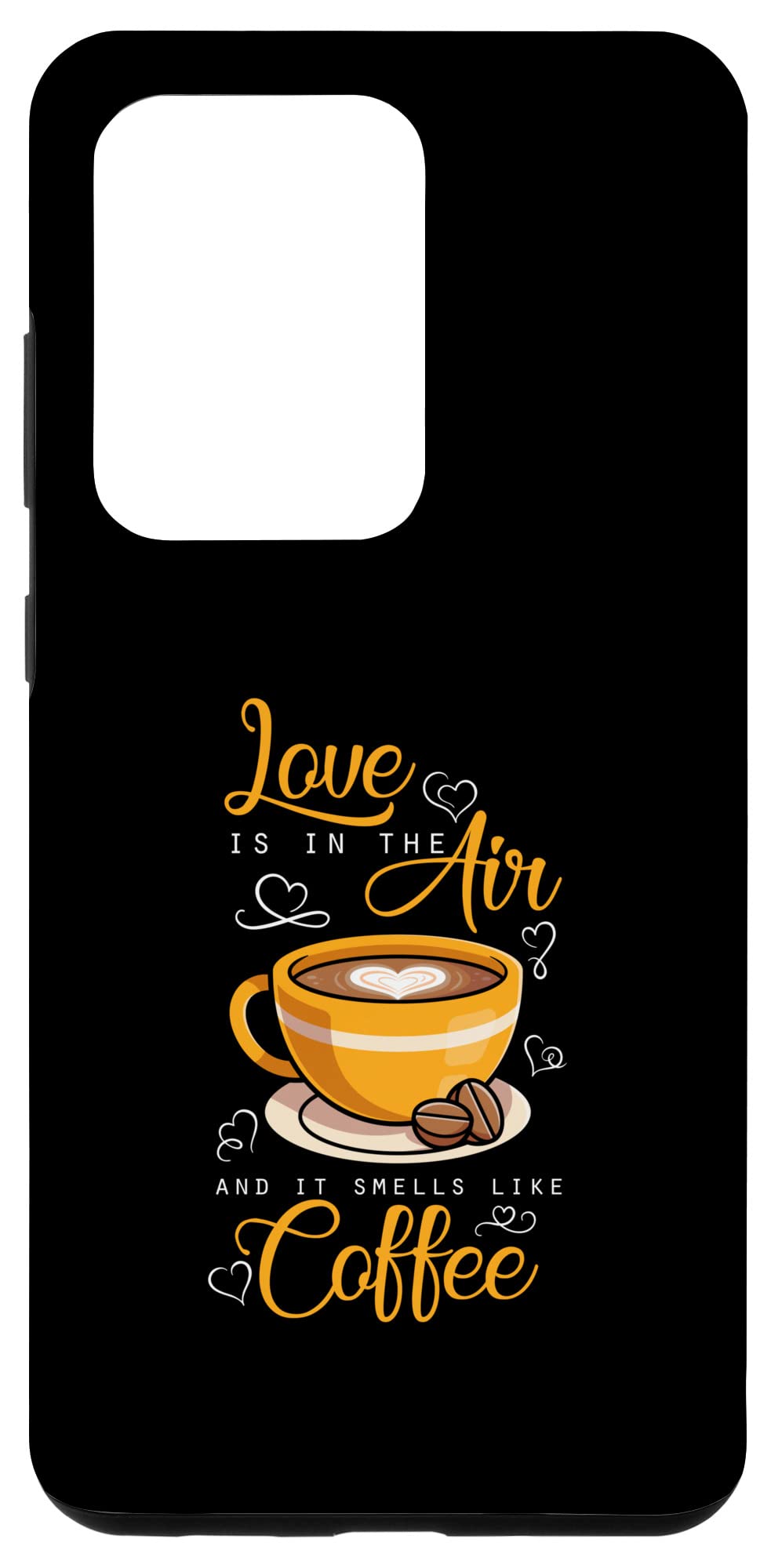 Samsung Galaxy S20 Ultra Phone Case for Coffee Lovers - Romantic 