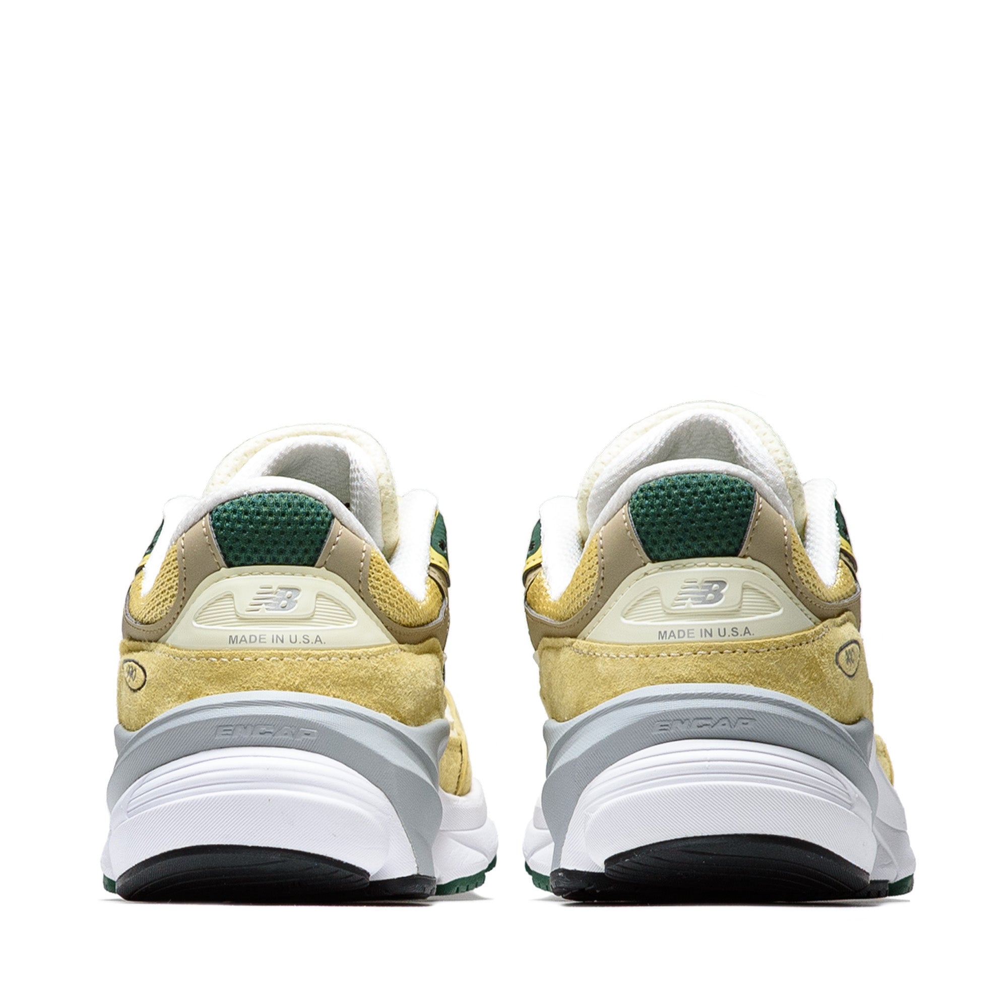New Balance 990v6 Running Shoes Made in USA - Pale Yellow | Premium Comfort for Men & Women | Perfect for Jogging, Gym & Casual Wear