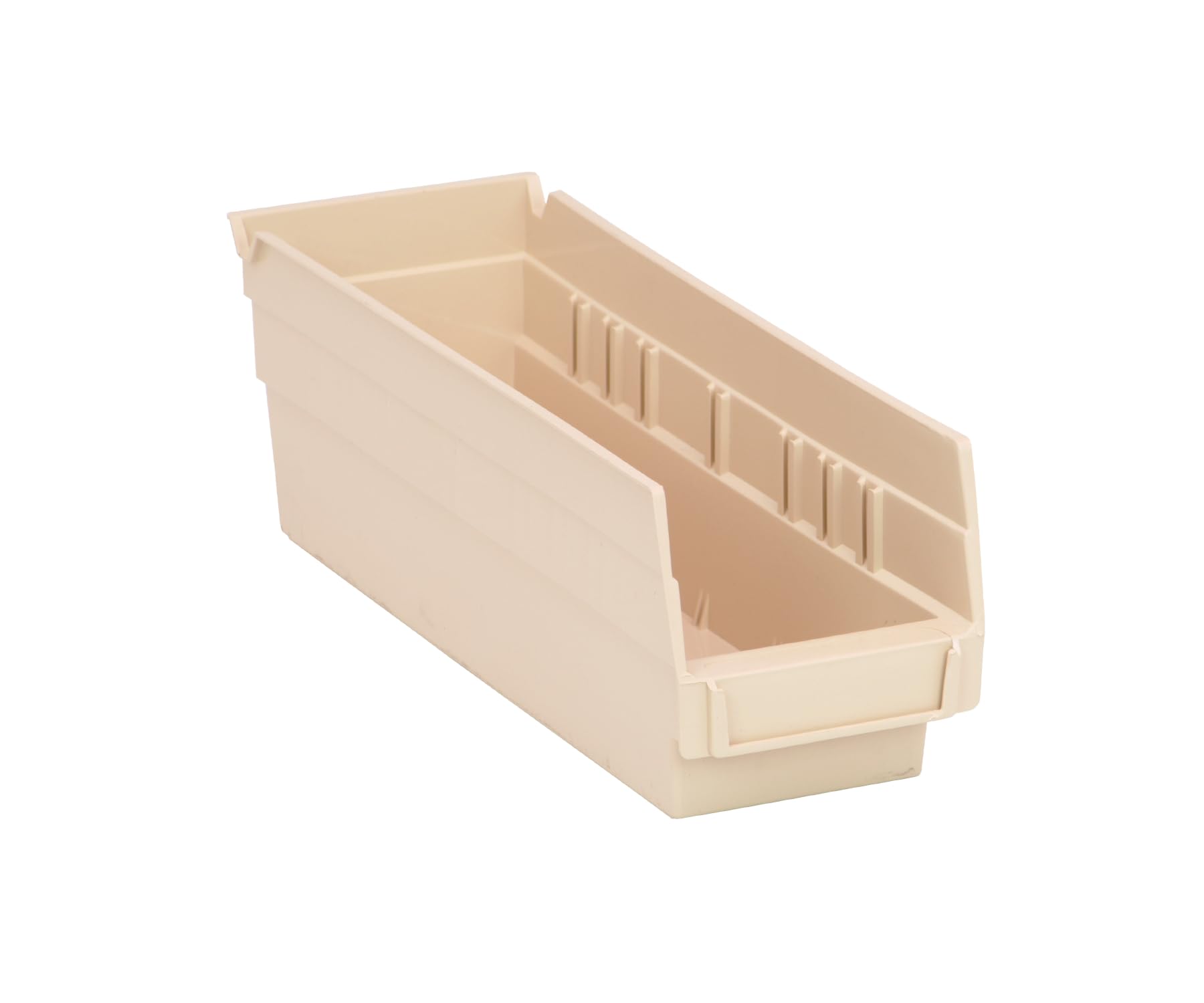 Quantum Storage Systems QSB101IV 36-Pack Ivory Plastic Storage Bins - 12