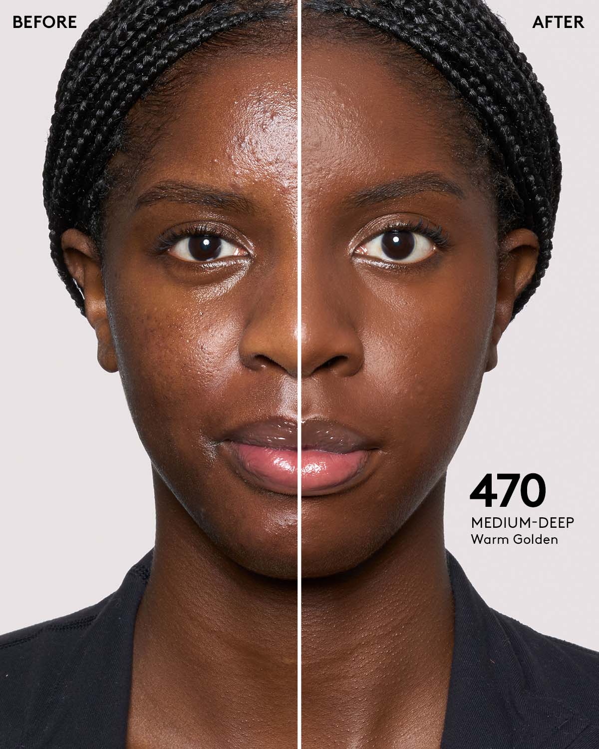 Soft'lit Naturally Luminous Longwear Foundation - 470 | Lightweight Full Coverage Liquid Makeup for Flawless Skin | Perfect for Daily Wear & Special Occasions