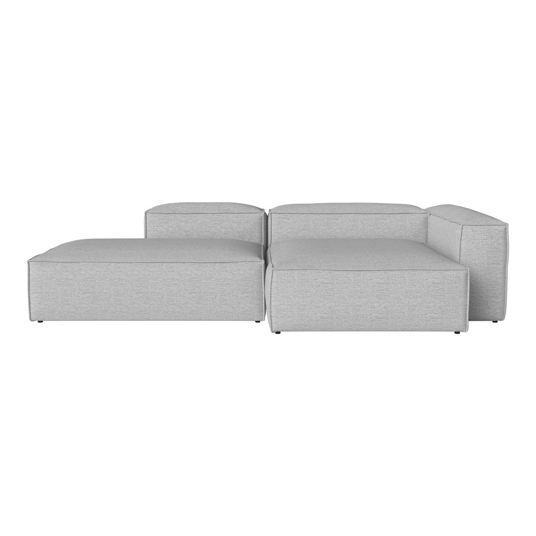 Cosima 2 Seater Sofa with Open End & Chaise - Modern Living Room Furniture for Small Spaces | Perfect for Apartments, Condos and Cozy Home Decor