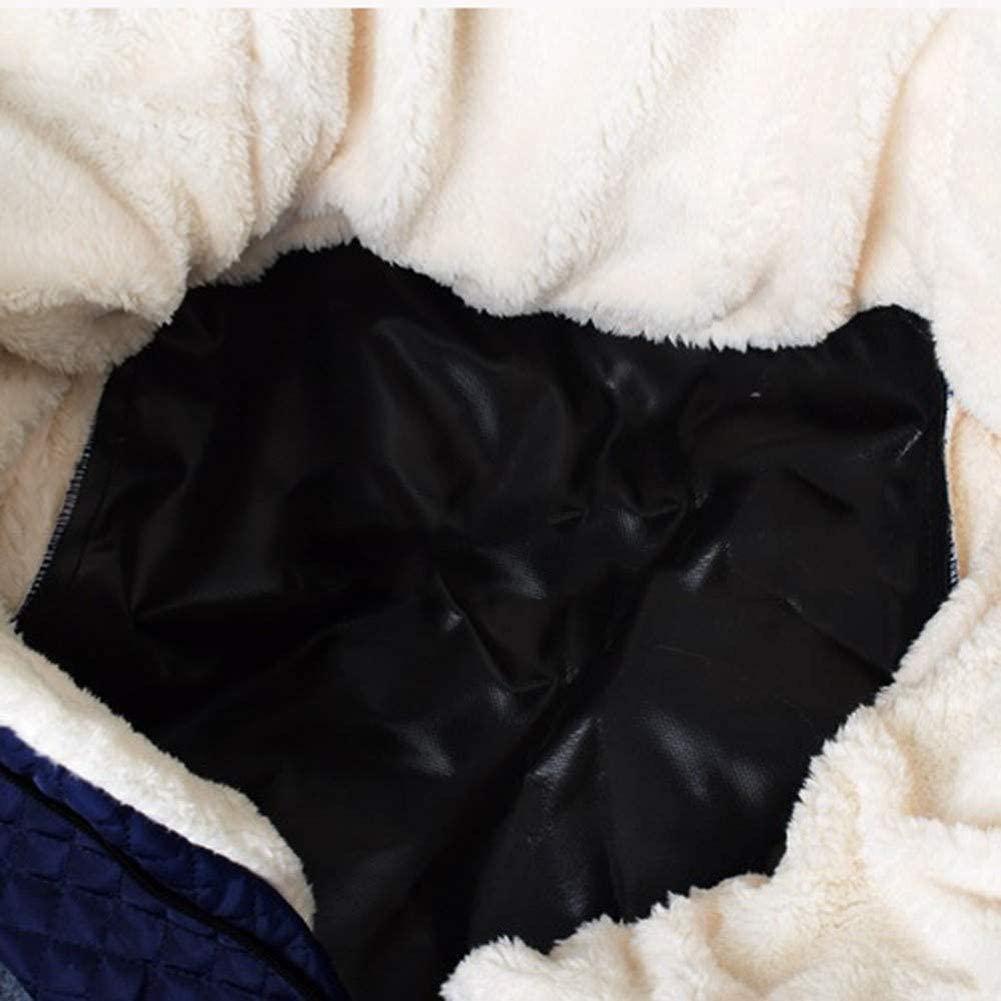 Waterproof Fleece-Lined Wheelchair Warmer Cover with Zipper - Soft & Cozy Blanket for Elderly & Patients - Ideal for Indoor & Outdoor Use in Winter