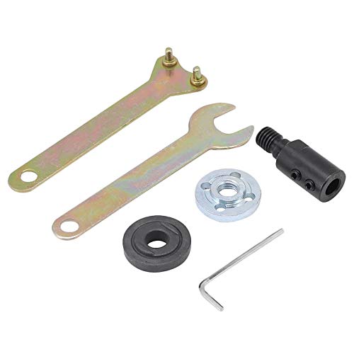 M10-8Mm Drill Spindle Adapter for Bench Grinder - Motor Shaft Connector for Grinding, Polishing & Saw Blade Installation - Durable Connecting Rod Sleeve for DIY & Workshop Use