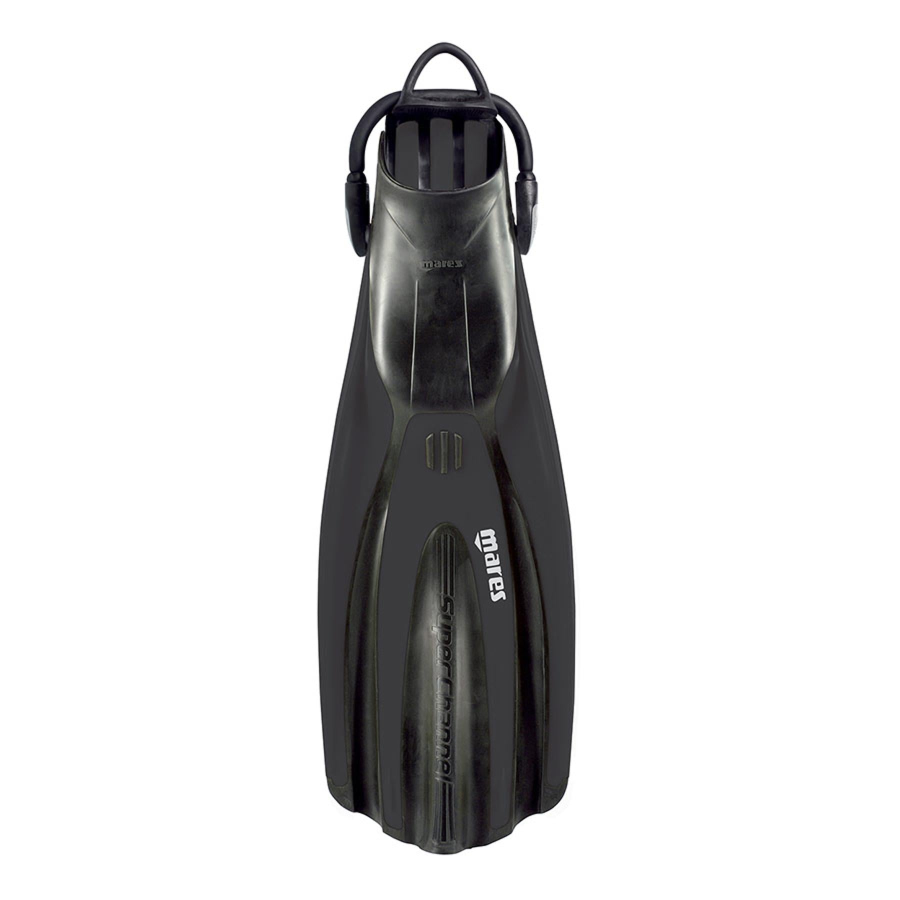 Mares Avanti Superchannel Open Heel Fins - Premium Scuba Diving Fins for Adults - Perfect for Snorkeling, Spearfishing & Underwater Exploration