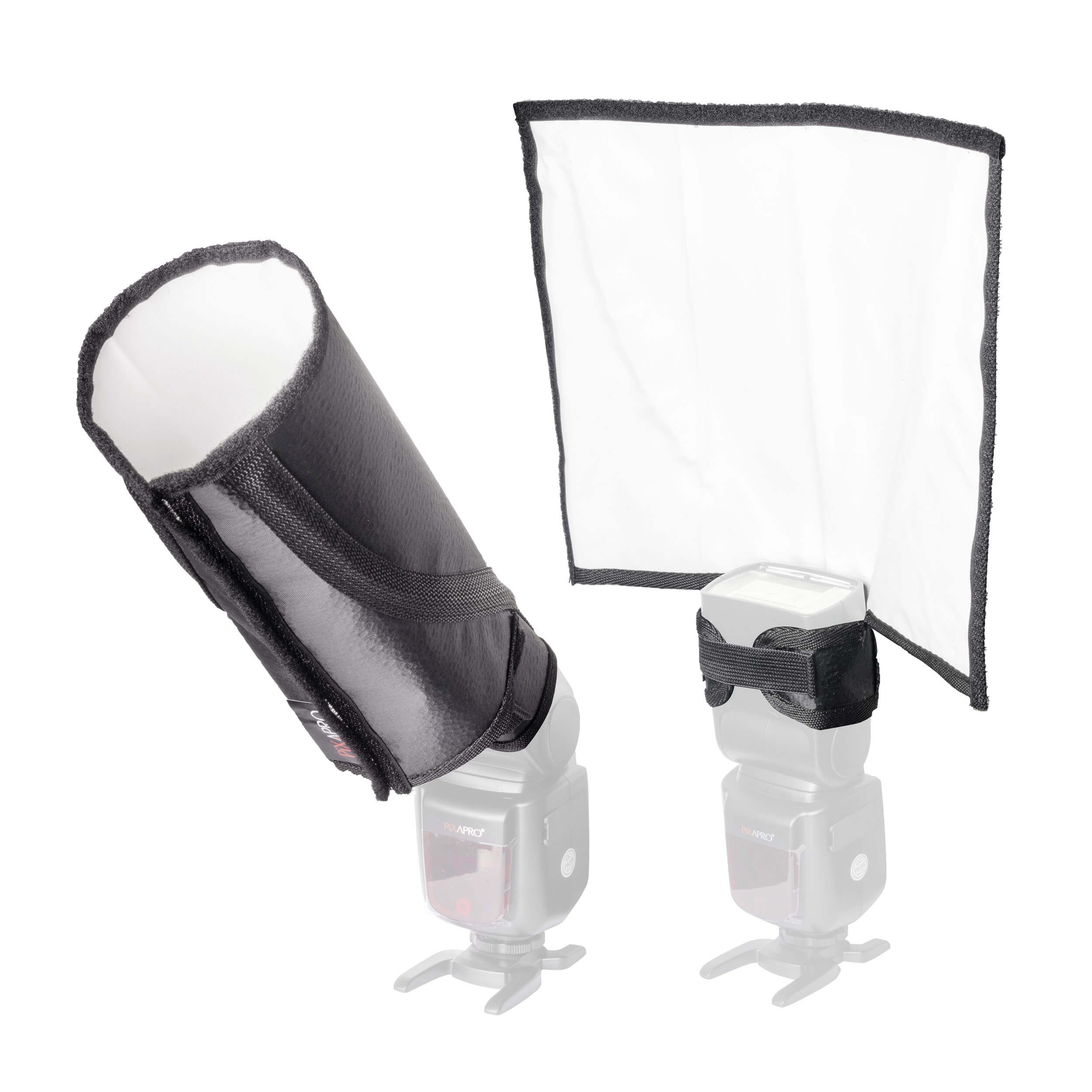 Portable & Lightweight Photography Reflector Bounce Card with Snoot Speedlite - Perfect for Studio Lighting, Outdoor Shoots & Speedlight Flash Photography