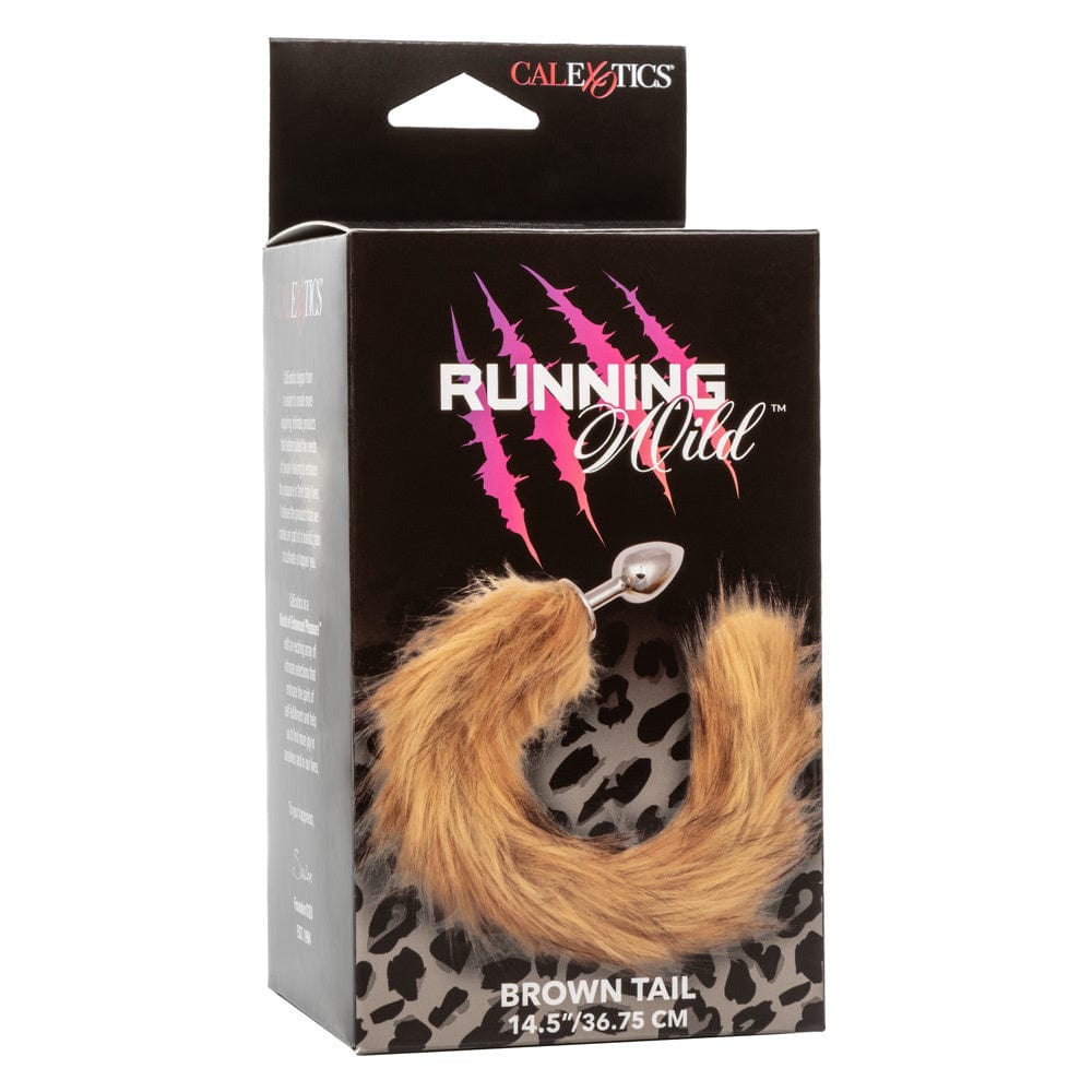 Wild Tail Butt Plug - Exotic Pleasure Toy for Sensual Play & BDSM, Perfect for Couples & Adult Fantasy Roleplay