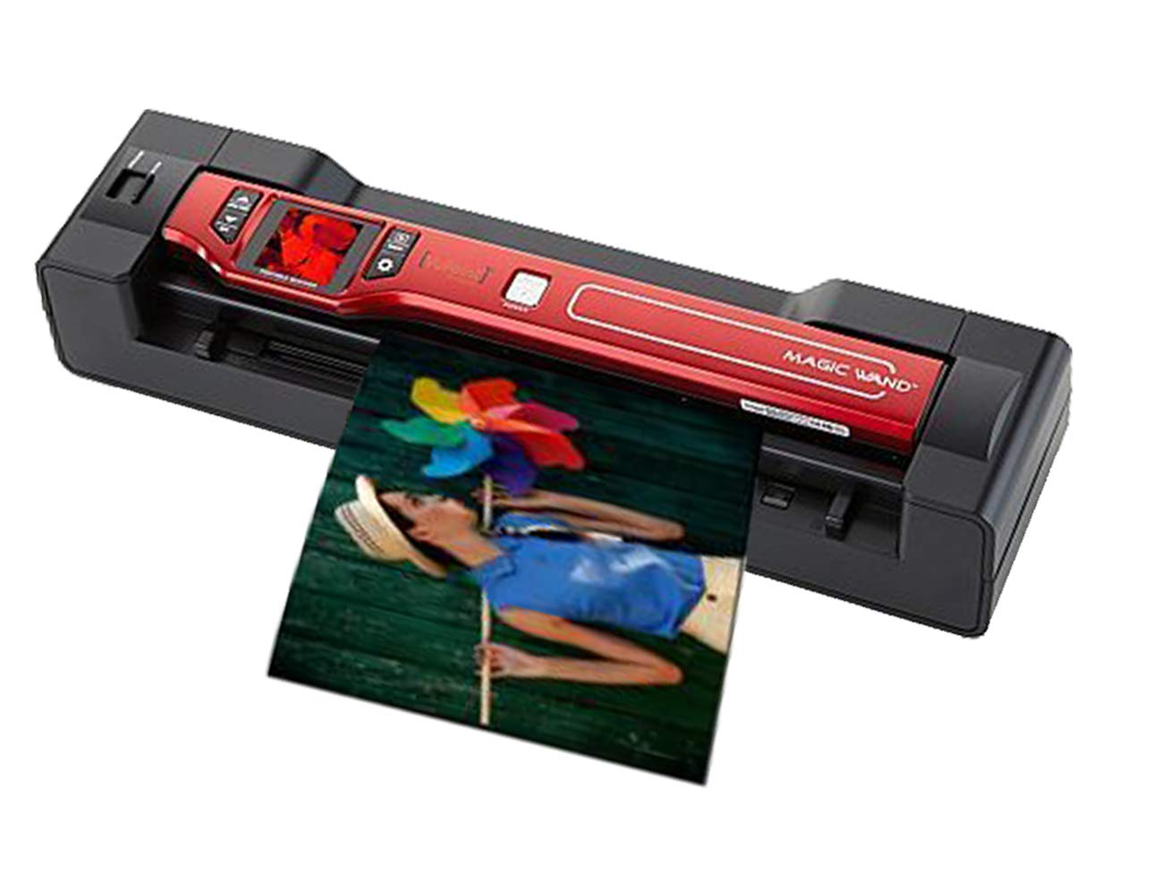 PDSDK-ST470R-VP Magic Wand Portable Scanner ST470 with Docking Station - High-Speed Document Scanning for Office, Home & Business Use
