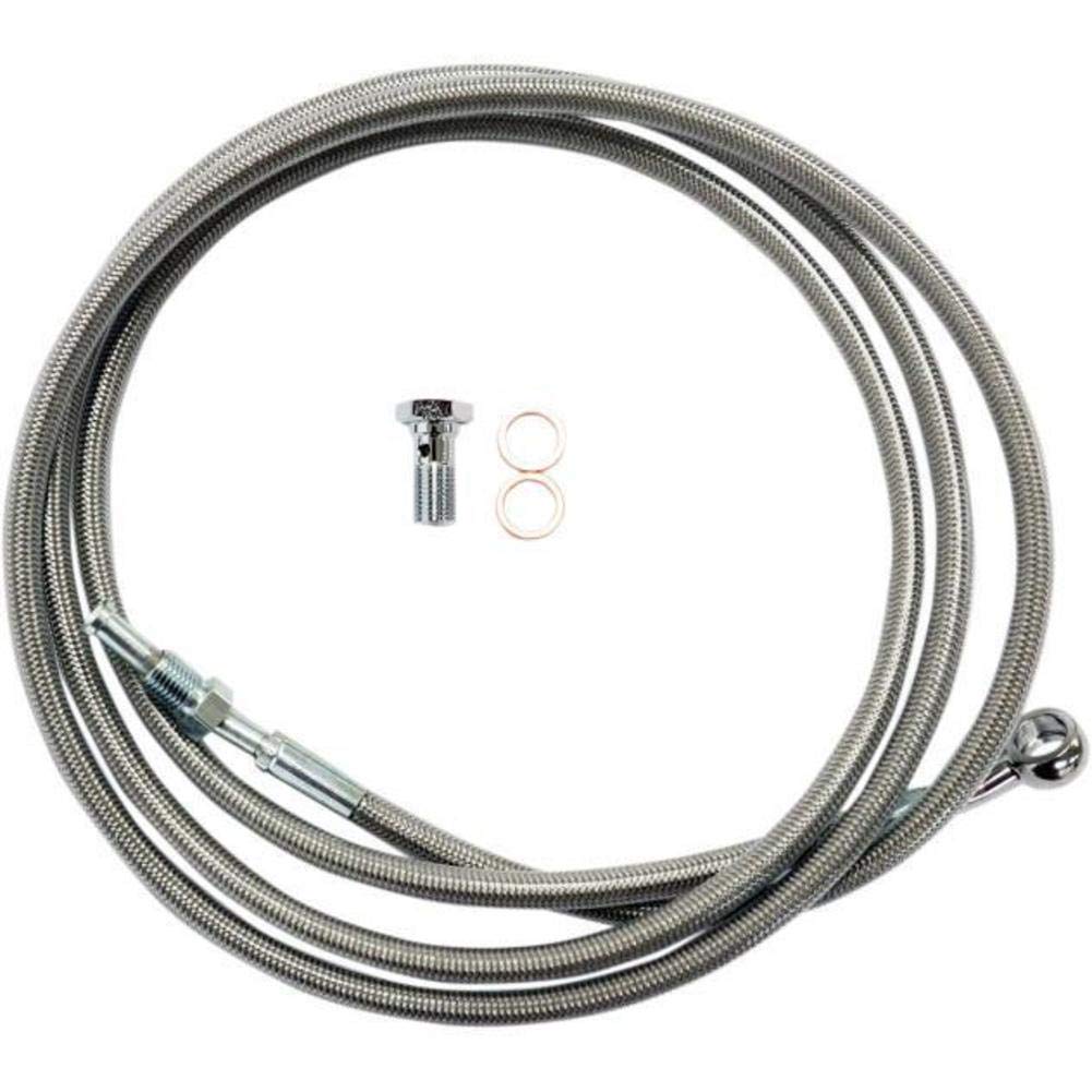 La Choppers Cable Clu Ss Mini 96-07Fl LA-8005C08 - Premium Motorcycle Brake & Clutch Cable Kit for Harley Davidson Dyna, Softail, Sportster (1996-2007) - Perfect for DIY Repairs & Custom Bike Upgrades