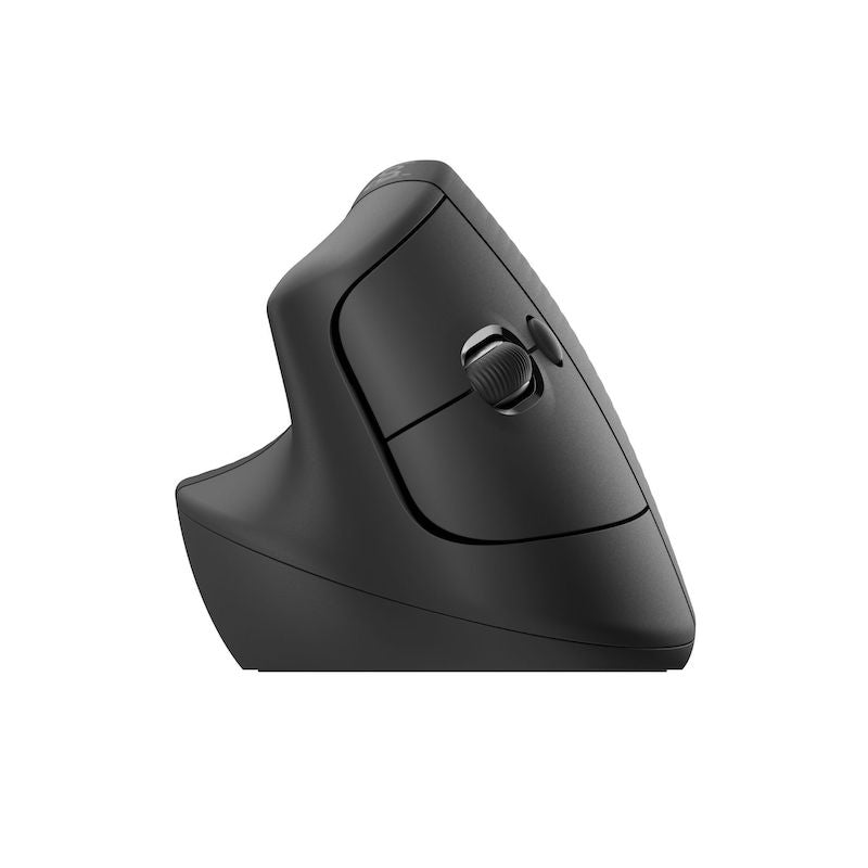 Logitech Lift Vertical Wireless Mouse for Left Hand - Ergonomic Bluetooth Mouse (Black) - Perfect for Office Work, Graphic Design & Gaming
