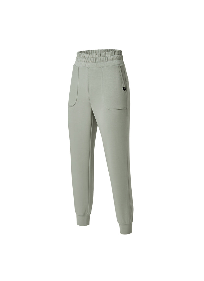 Soft Cushion Jogger Pants for Women - Comfortable High Waisted Lounge Sweatpants with Pockets - Perfect for Yoga, Running, and Relaxing at Home