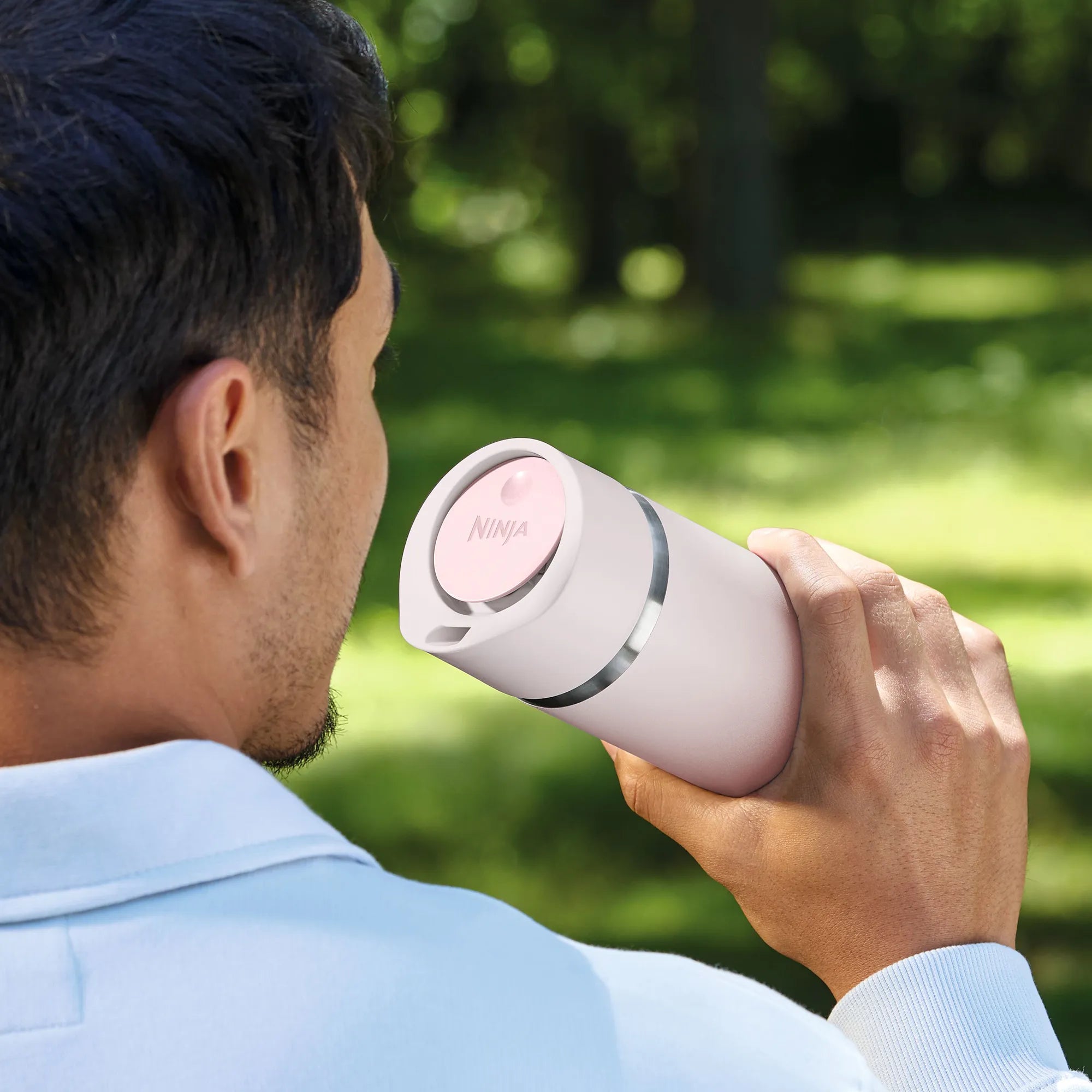 Ninja Sip Perfect 354ml Insulated Stainless Steel Water Bottle - Leakproof, BPA-Free, Keeps Drinks Hot/Cold for 24 Hours - Ideal for Travel, Gym, Hiking & Outdoor Activities