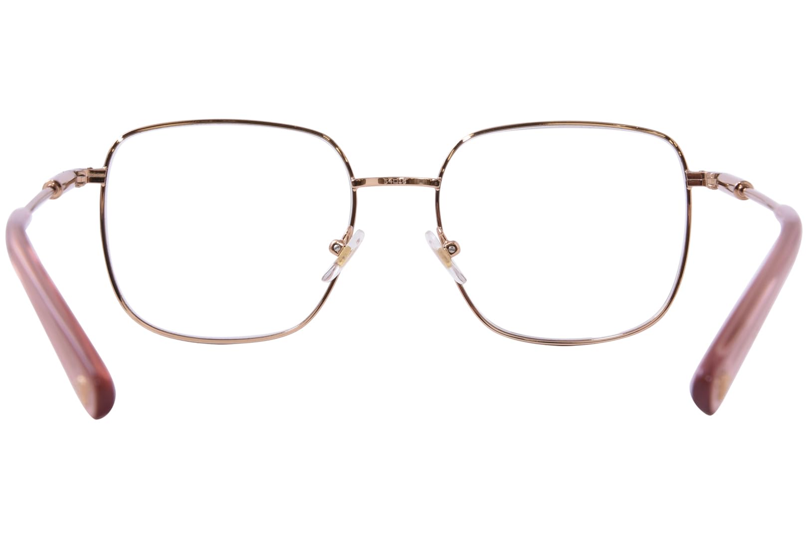 Versace VE 1281 1412 Rose Gold Eyeglasses - 54/18/145 Frame Size | Luxury Designer Glasses for Women & Men | Perfect for Office, Reading & Fashion Accessories