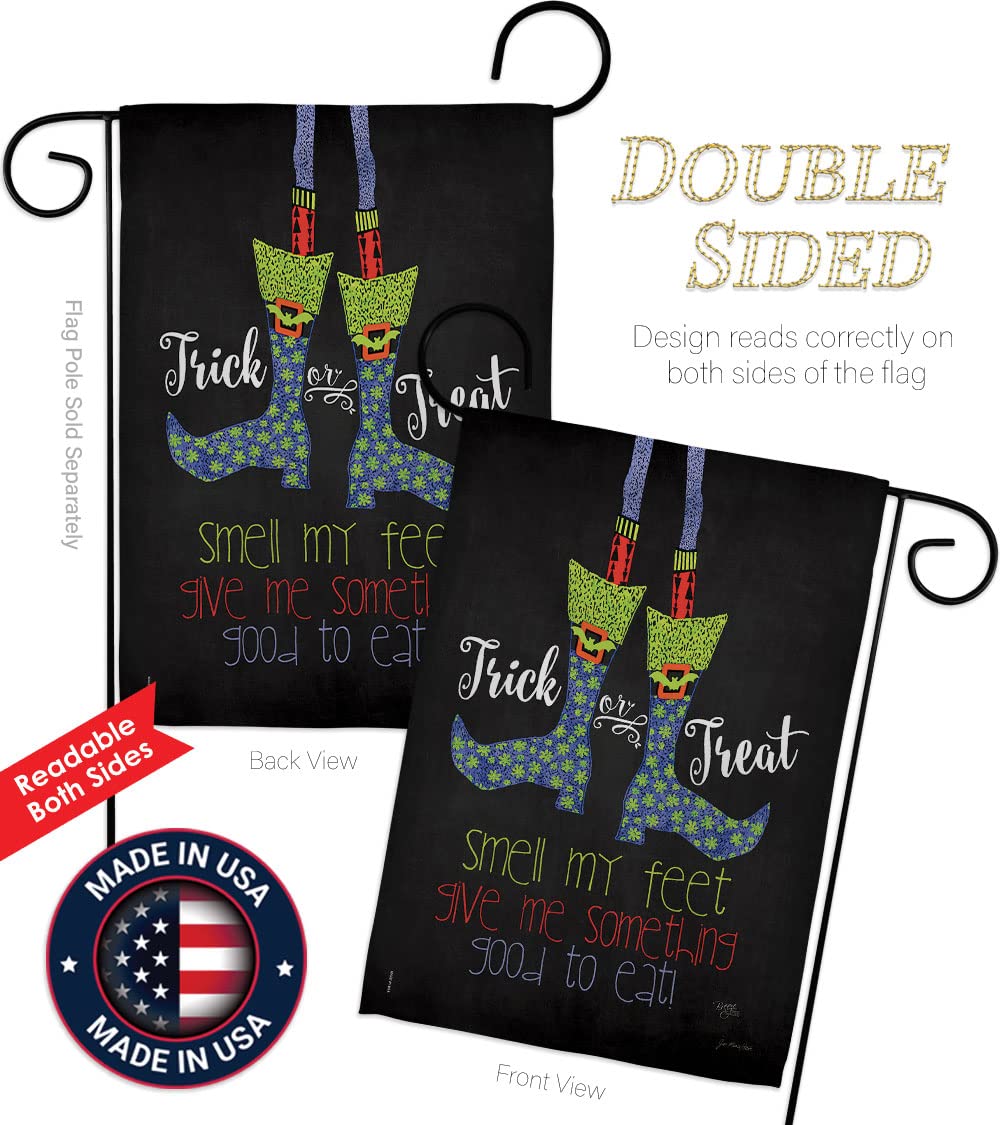 Halloween Garden Flag - Fall Decor for Outdoor & Indoor