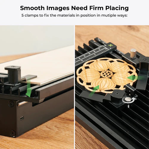 xTool F1 Laser Engraver Slide Extension - Precision Laser Cutting & Engraving Accessory for Wood, Metal, Leather | DIY Crafting, Home Decor & Personalized Gifts