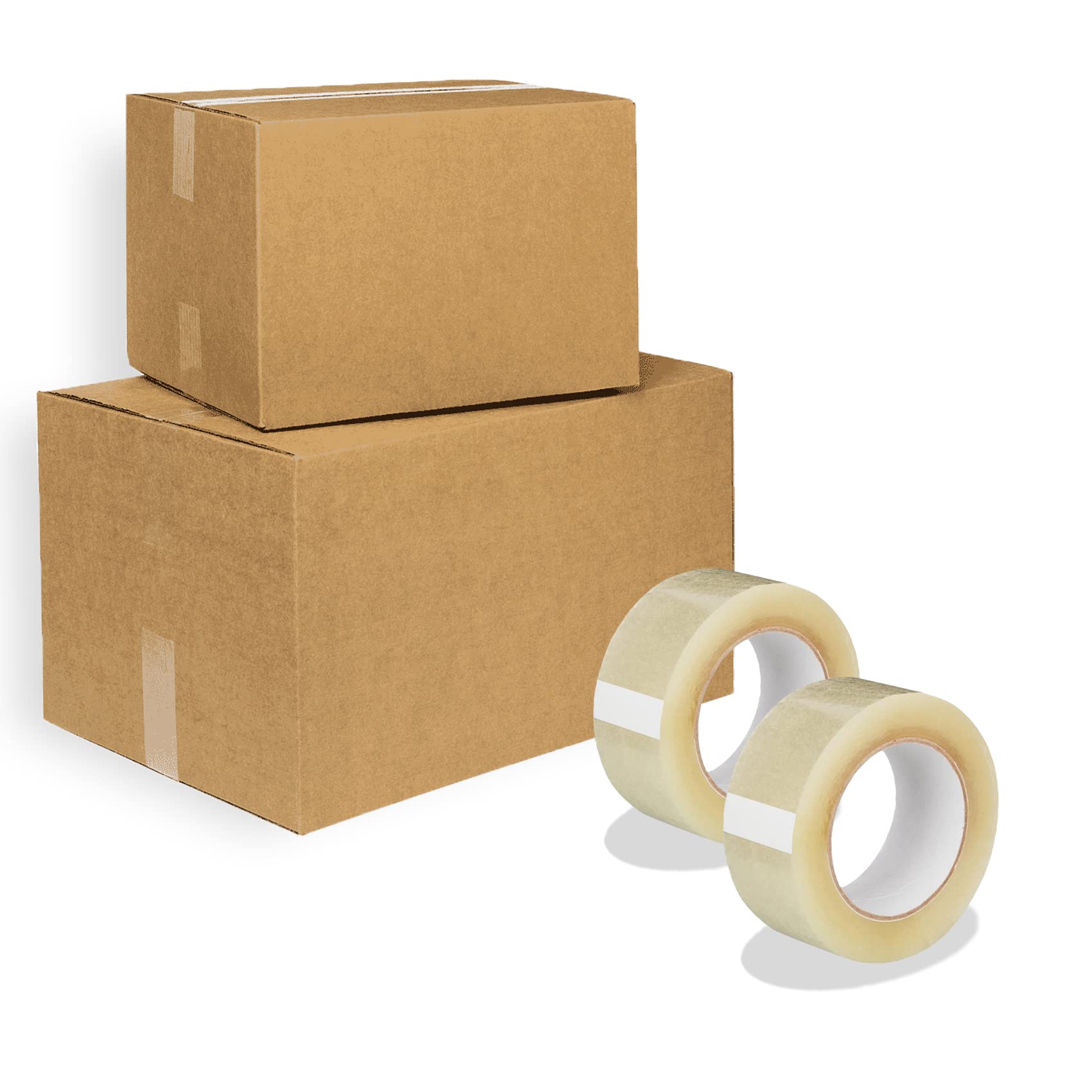 36 Pack 1.6 Mil Clear Hotmelt Adhesive Sealing Tape - 2