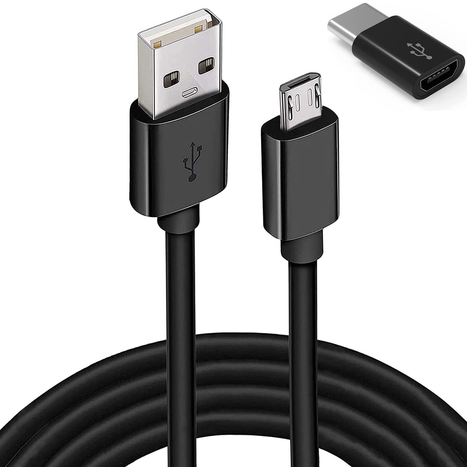 KQWOMA Replacement USB Charging Cable - Compatible with Wireless Headsets, Keyboards, Mouse, Webcam & More Devices | Fast Charging Cord for Home, Office & Travel Use