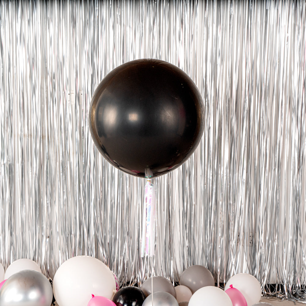 Balloonify Black Latex Balloons - 36 Inch Large Party Balloons (Pack of 10) for Birthday Decorations, Wedding Centerpieces & Halloween Party Supplies