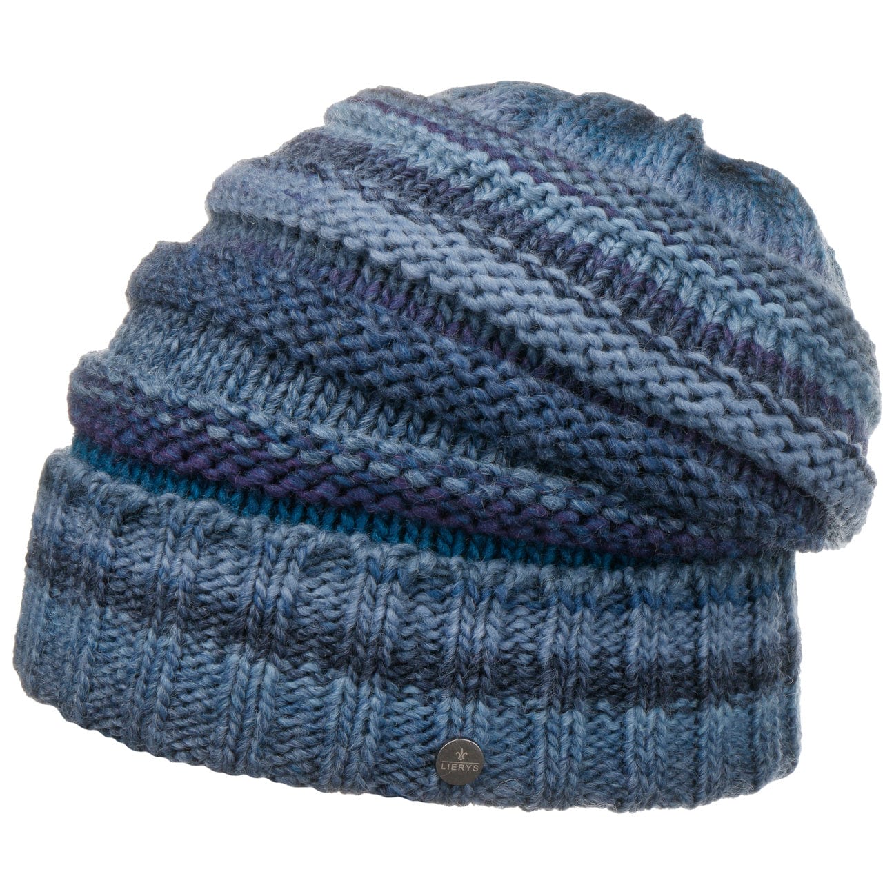 Lierys Bernardo Oversize Knit Hat - Soft Chunky Cable Knit Beanie for Women & Men | Winter Warm Slouchy Hat for Outdoor Activities, Skiing & Casual Wear