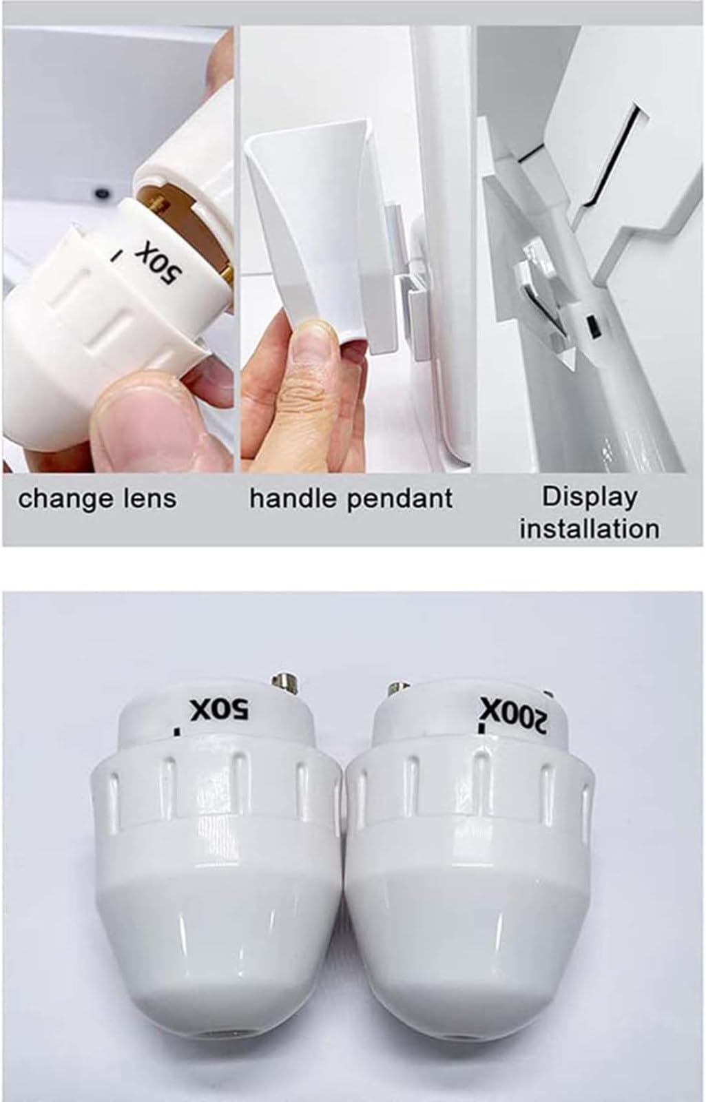 Professional HD Scalp & Hair Analyzer with 10
