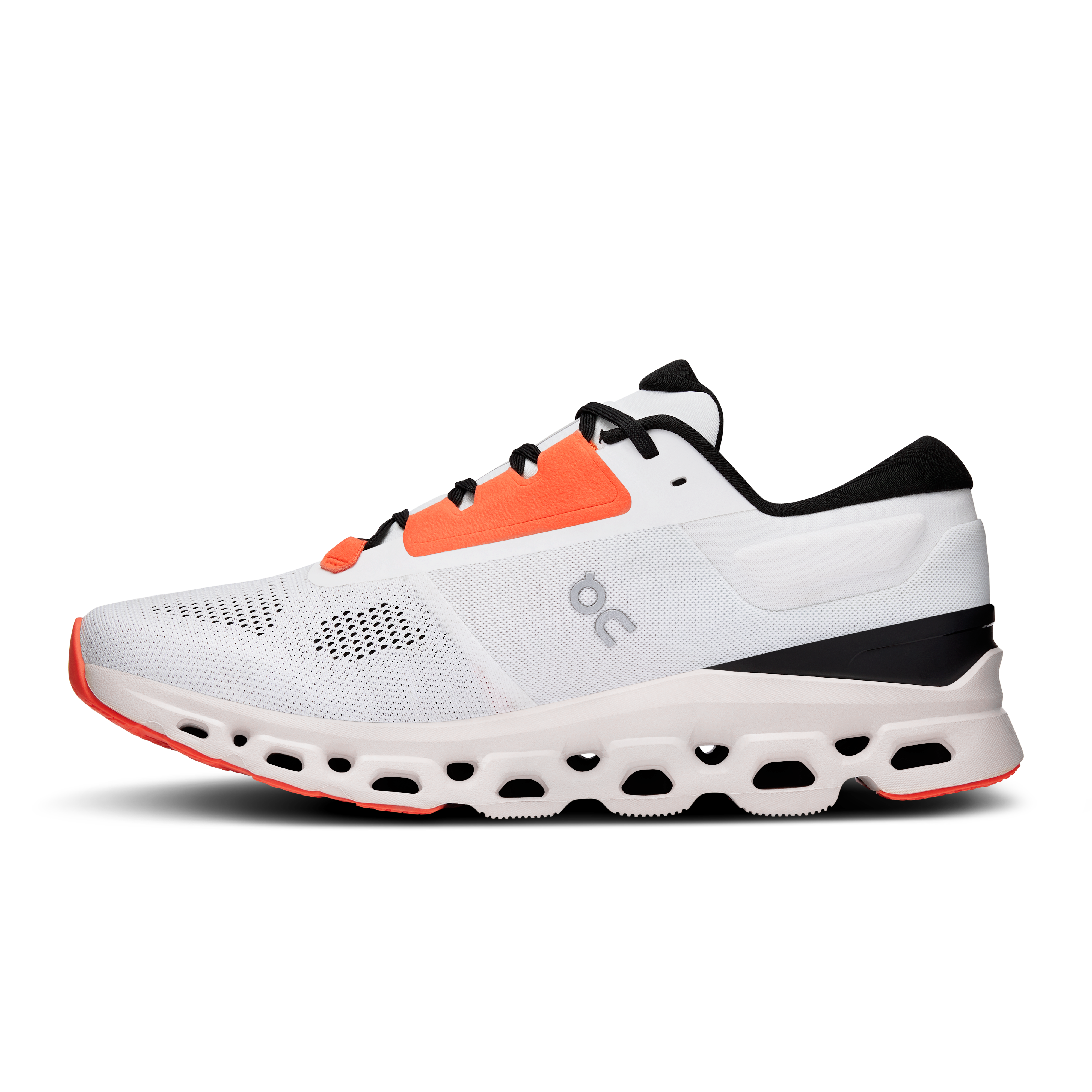 On Running Men's Cloudstratus 3 Running Shoes - White/Sand - Lightweight Cushioned Sneakers for Road Running & Jogging