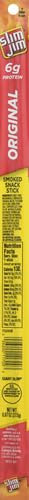 Slim Jim Giant Sized Original Snack Stick - 0.97oz Meat Snacks for School, Work & Travel | High Protein On-the-Go Snack for Road Trips, Hiking & Office Breaks